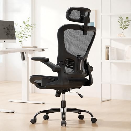 GTPLAYER High-Back Mesh Office Chair with Adjustable Lumbar Support