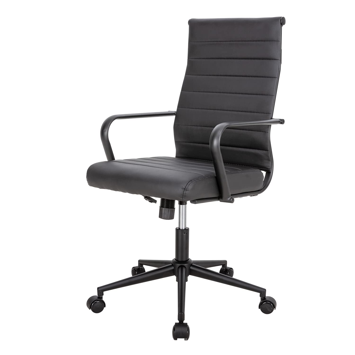 Okeysen Ergonomic Leather Office Chair with Swivel Base