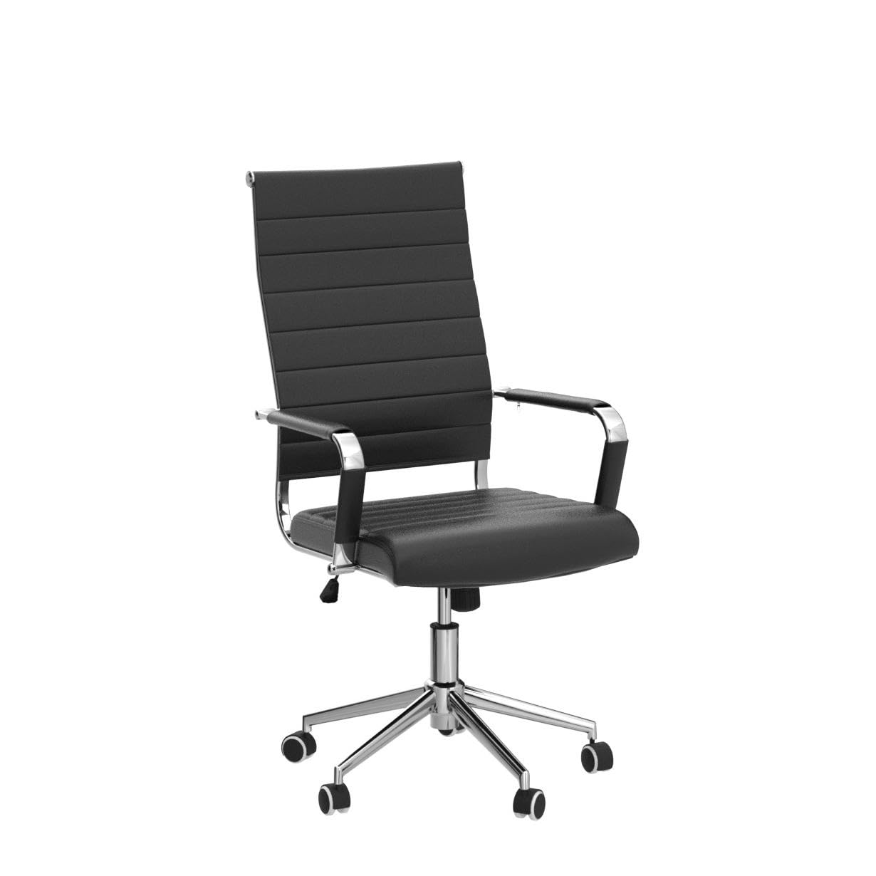 Okeysen Ergonomic Leather Office Chair with Swivel Base