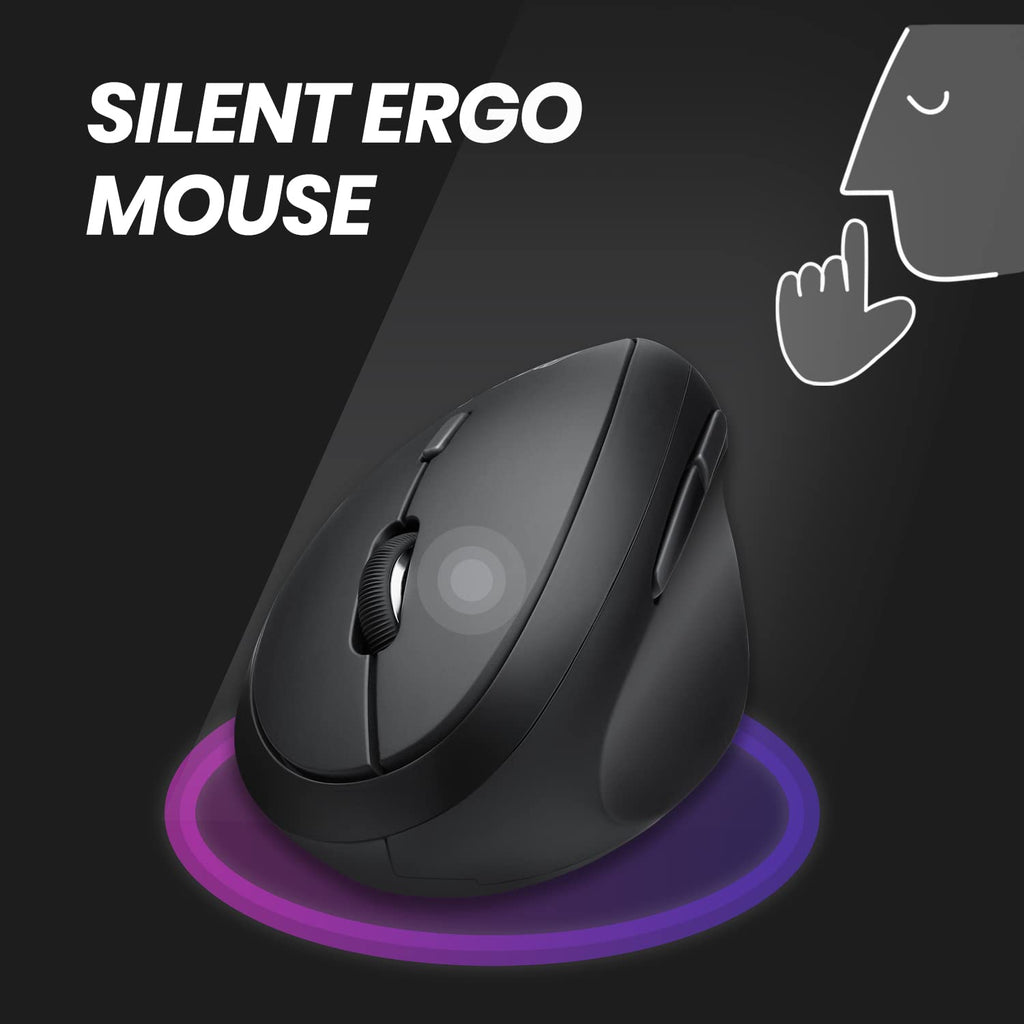 Perixx PERIDUO-406, Wired Mini Ergonomic Split Keyboard and Vertical Mouse Combo