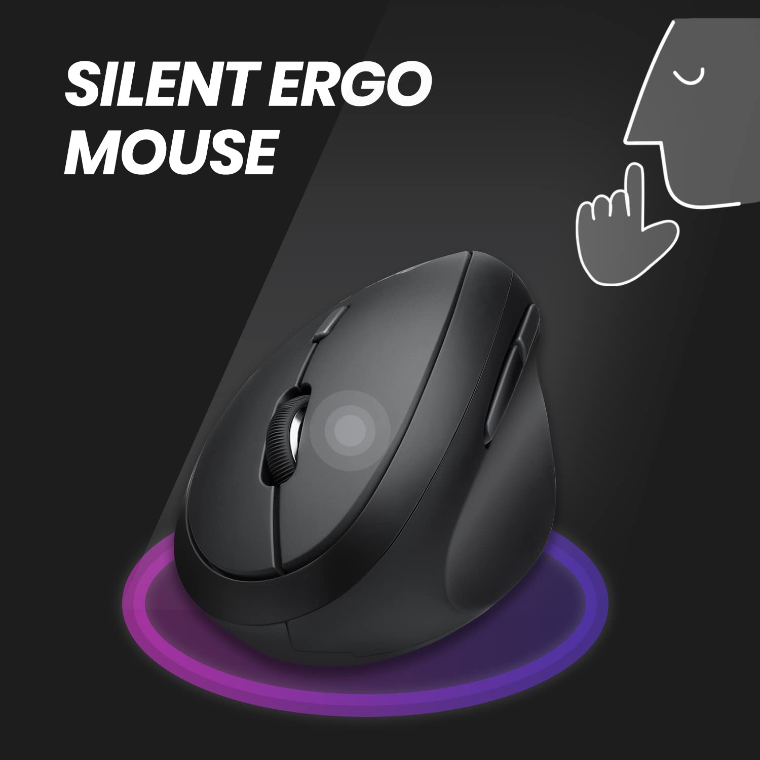 Perixx PERIDUO-406, Wired Mini Ergonomic Split Keyboard and Vertical Mouse Combo
