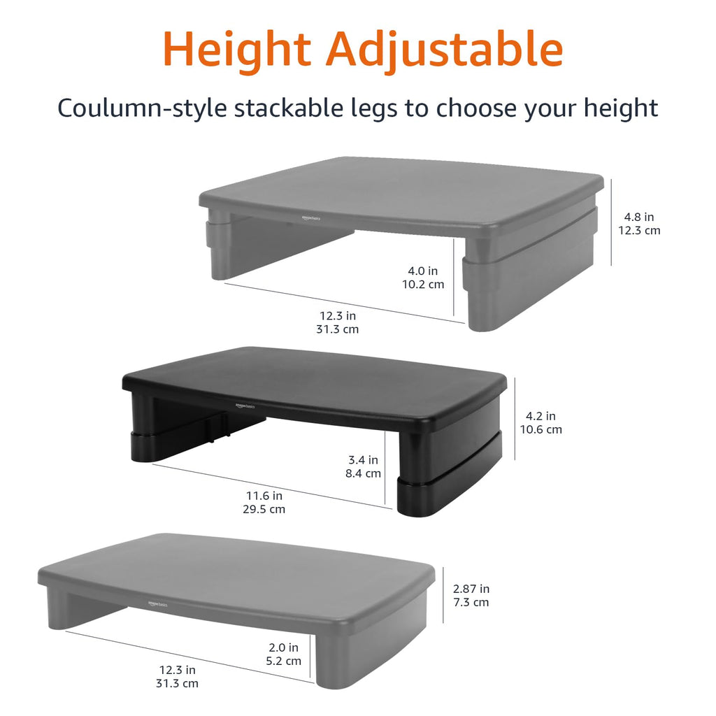 Amazon Basics Monitor Desk Stand