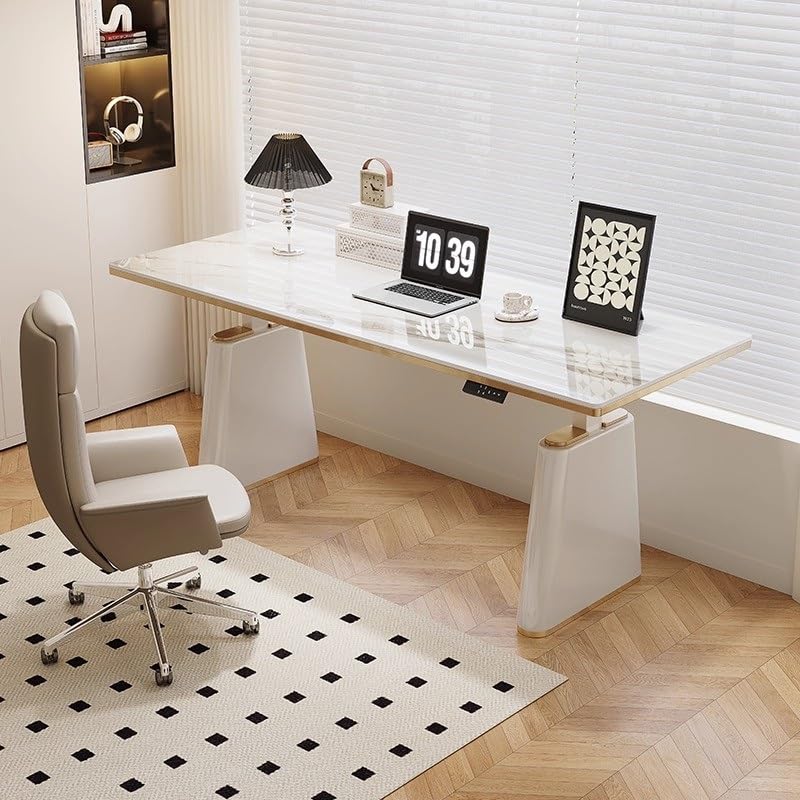 Ronghw0607 Electric Standing Desk with 4 Memory Heights