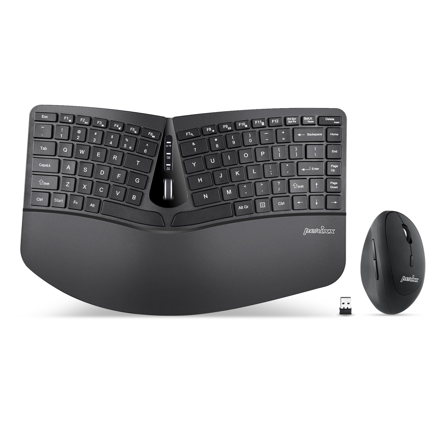 Perixx PERIDUO-406 Wired Ergonomic Keyboard & Mouse Combo