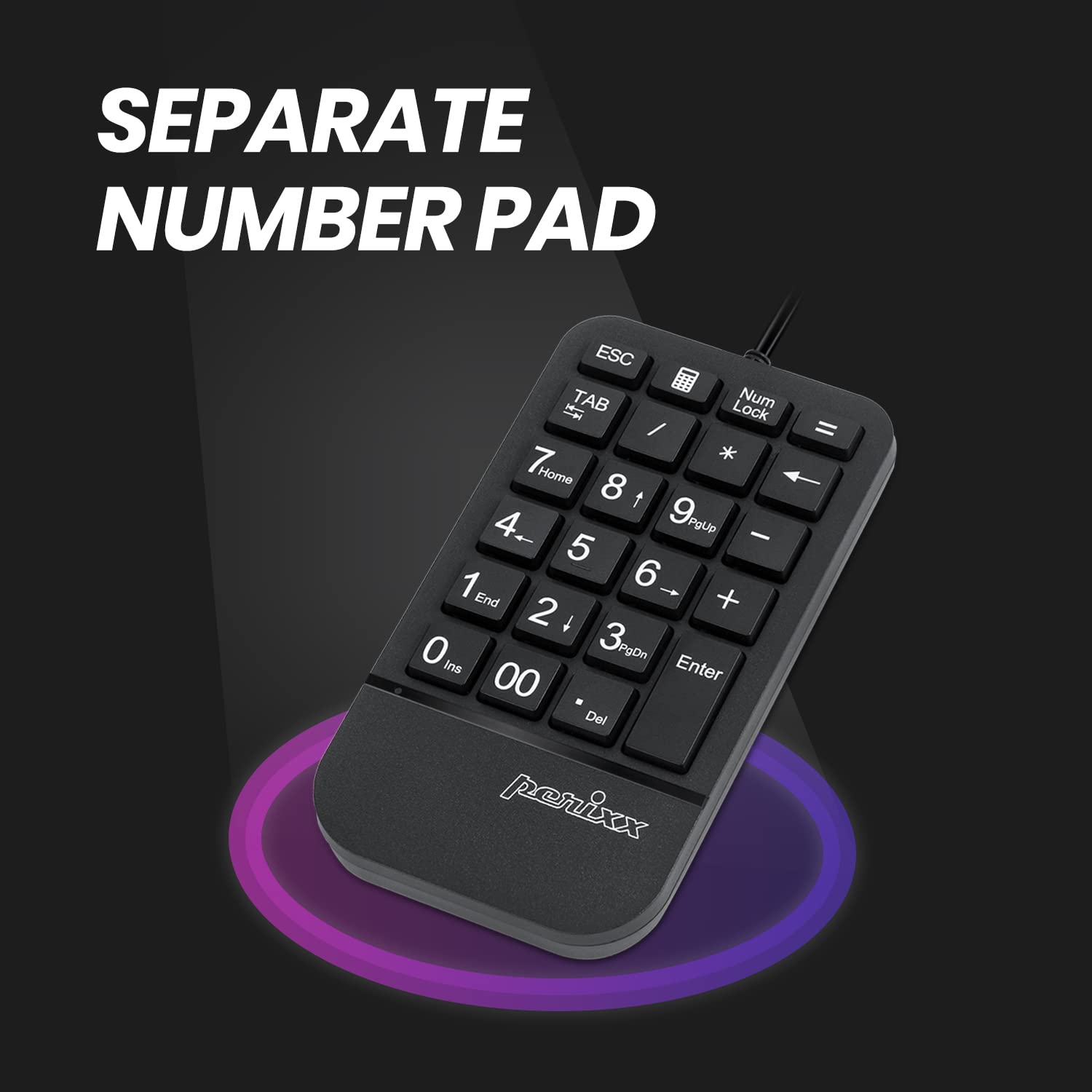 Perixx PERIDUO-406, Wired Mini Ergonomic Split Keyboard and Vertical Mouse Combo