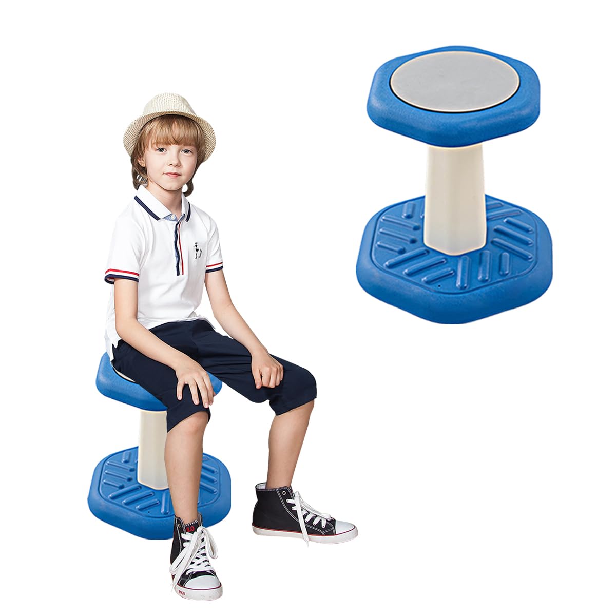 ActiveChairs Kids Wobble Chair, Flexible Classroom Seating Improves Focus