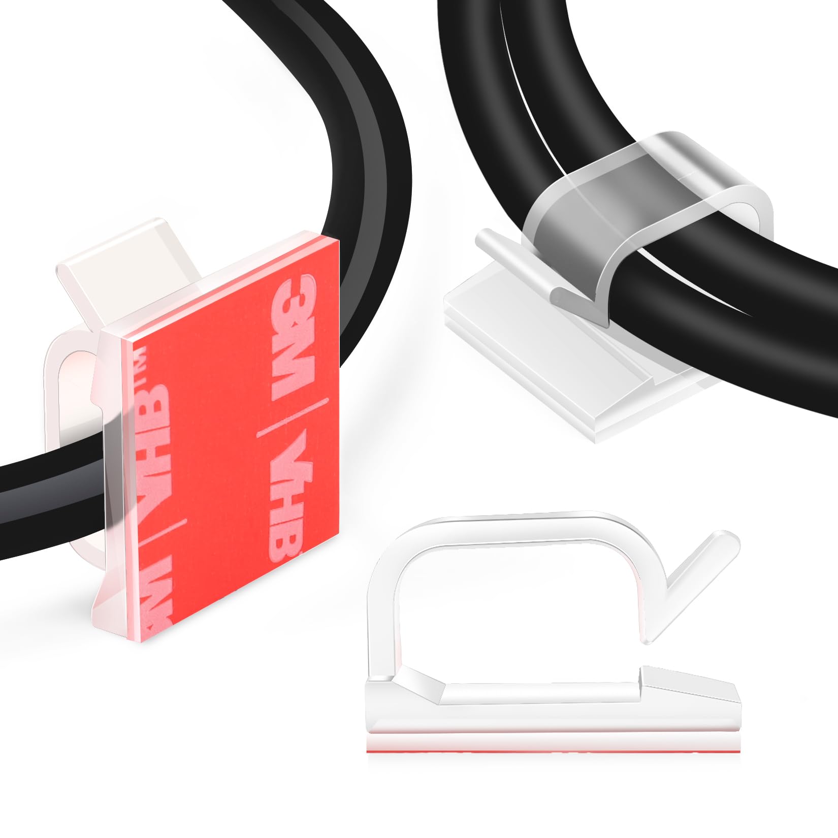 Electrical Cable Staples for Wire and Cord Management