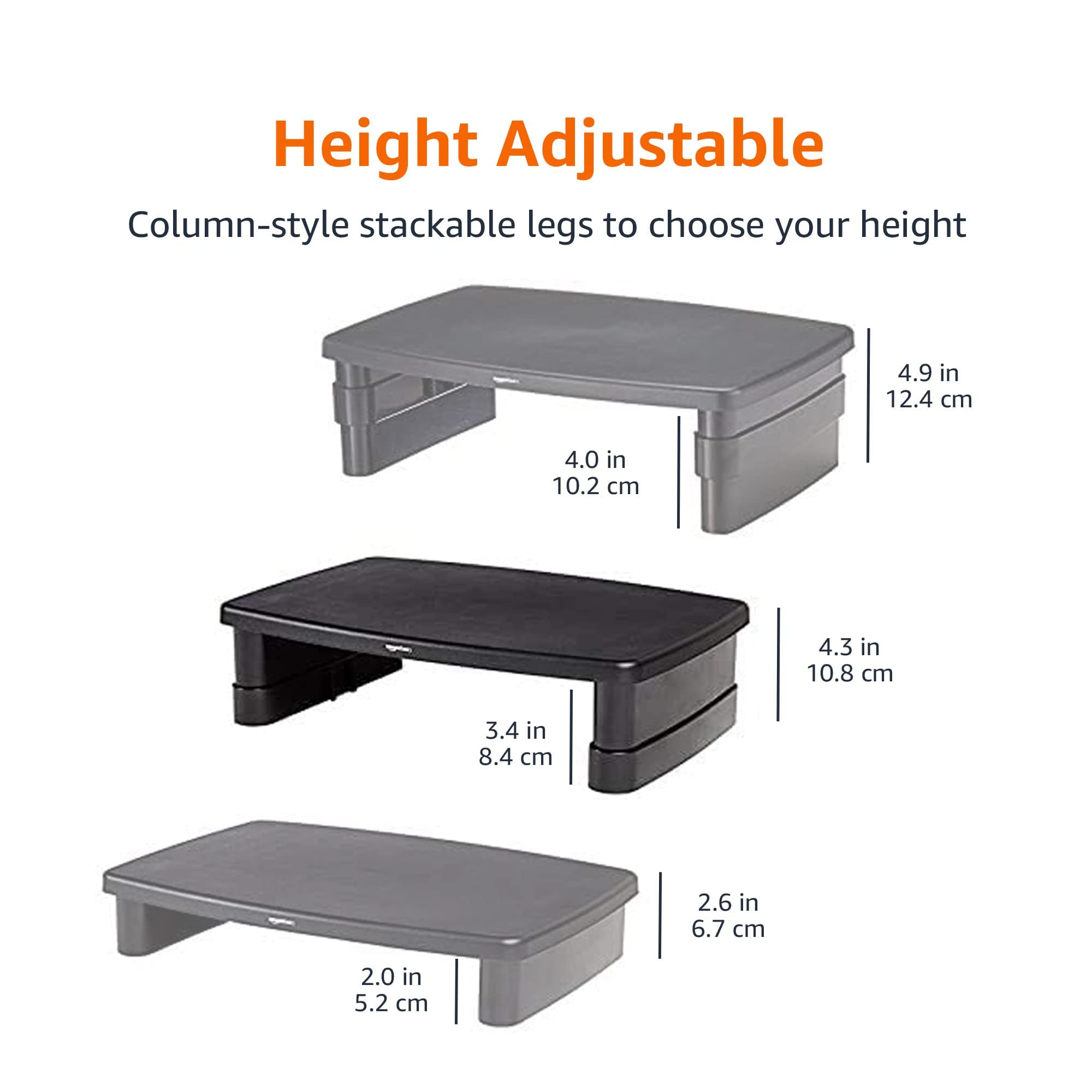 Amazon Basics Monitor Desk Stand