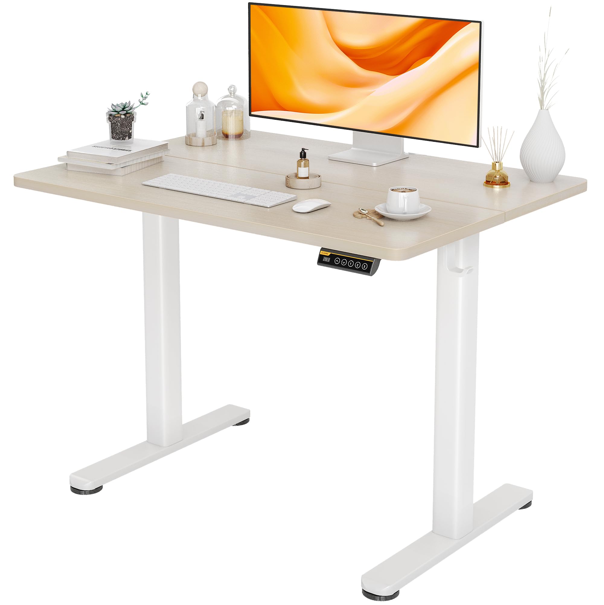 Claiks Electric Standing Desk with Adjustable Height