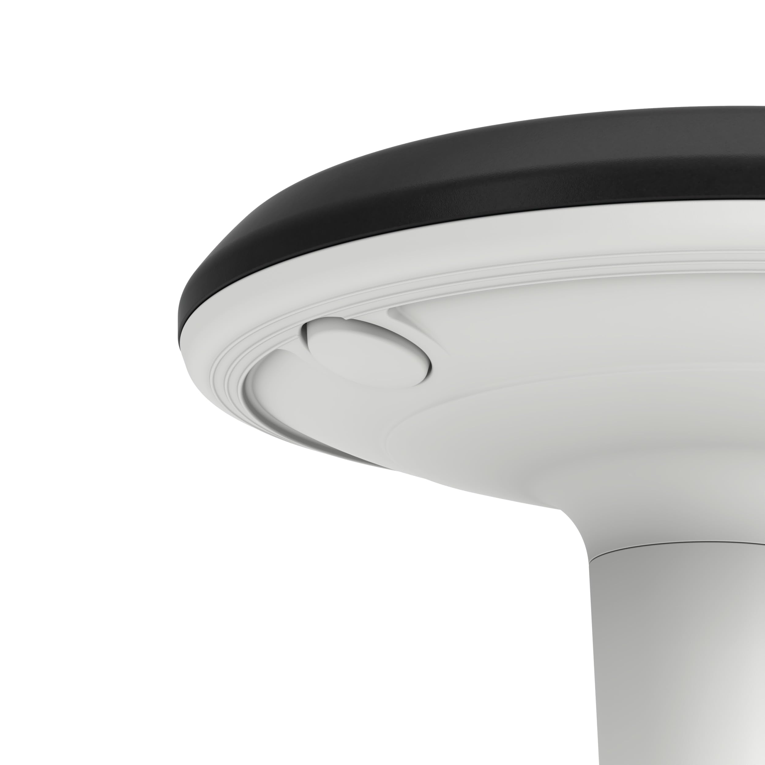 HON Revel Adjustable-Height Fidget Stool with White Frame