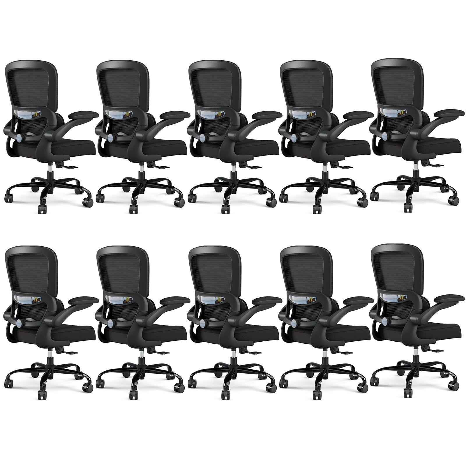 TRALT Ergonomic Mesh Office Chair with Lumbar Support