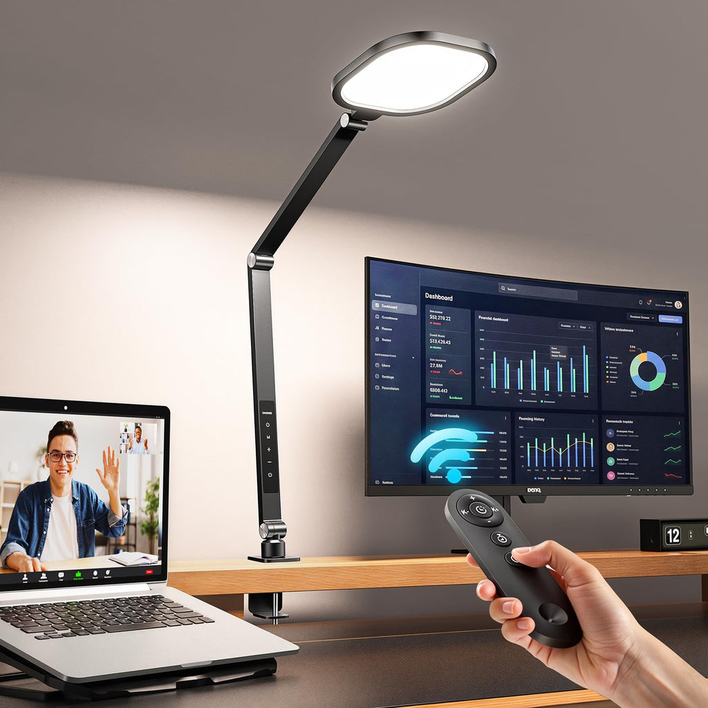 LitONES LED Clamp Desk Lamp for Home Office Lighting