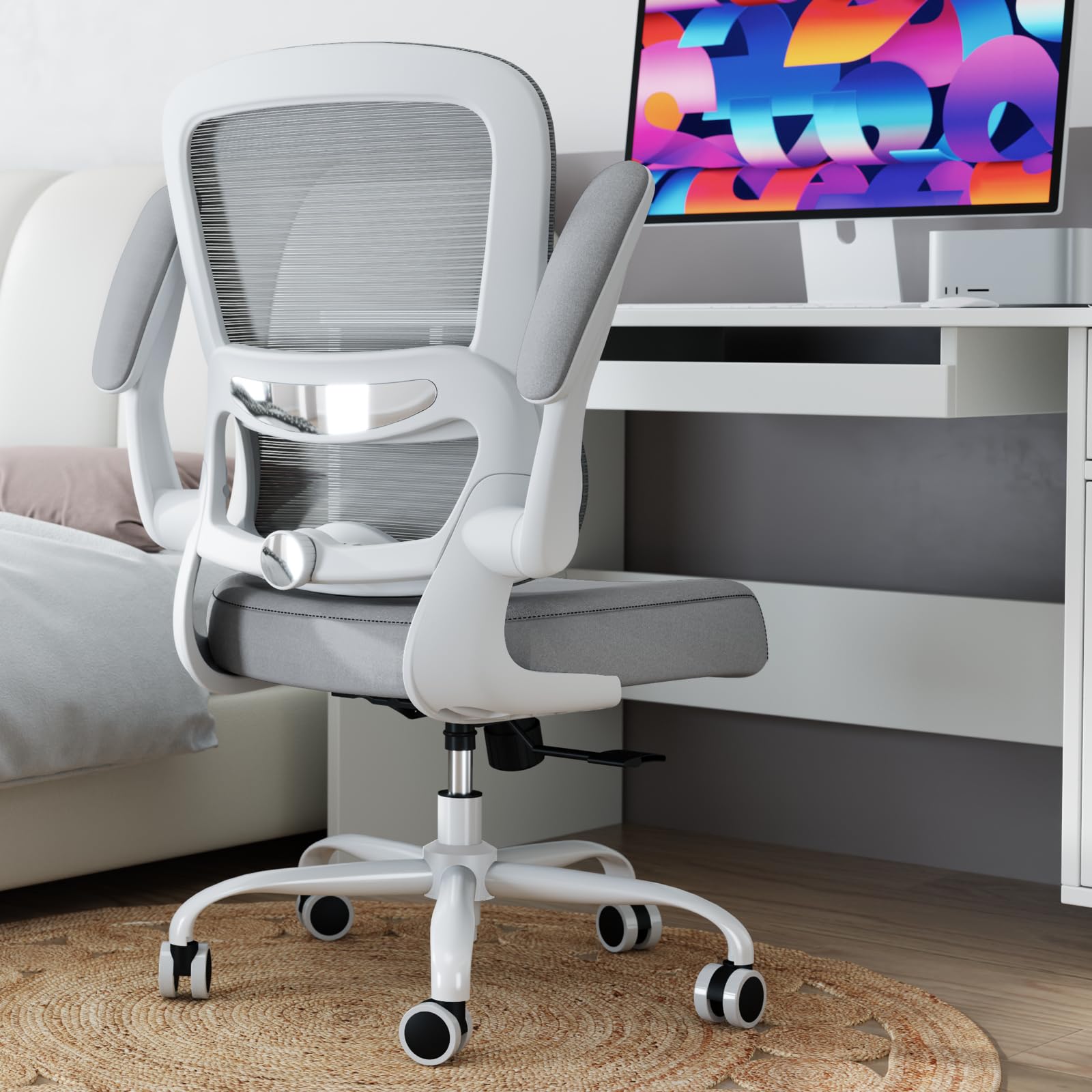 TRALT Ergonomic Mesh Office Chair with Lumbar Support