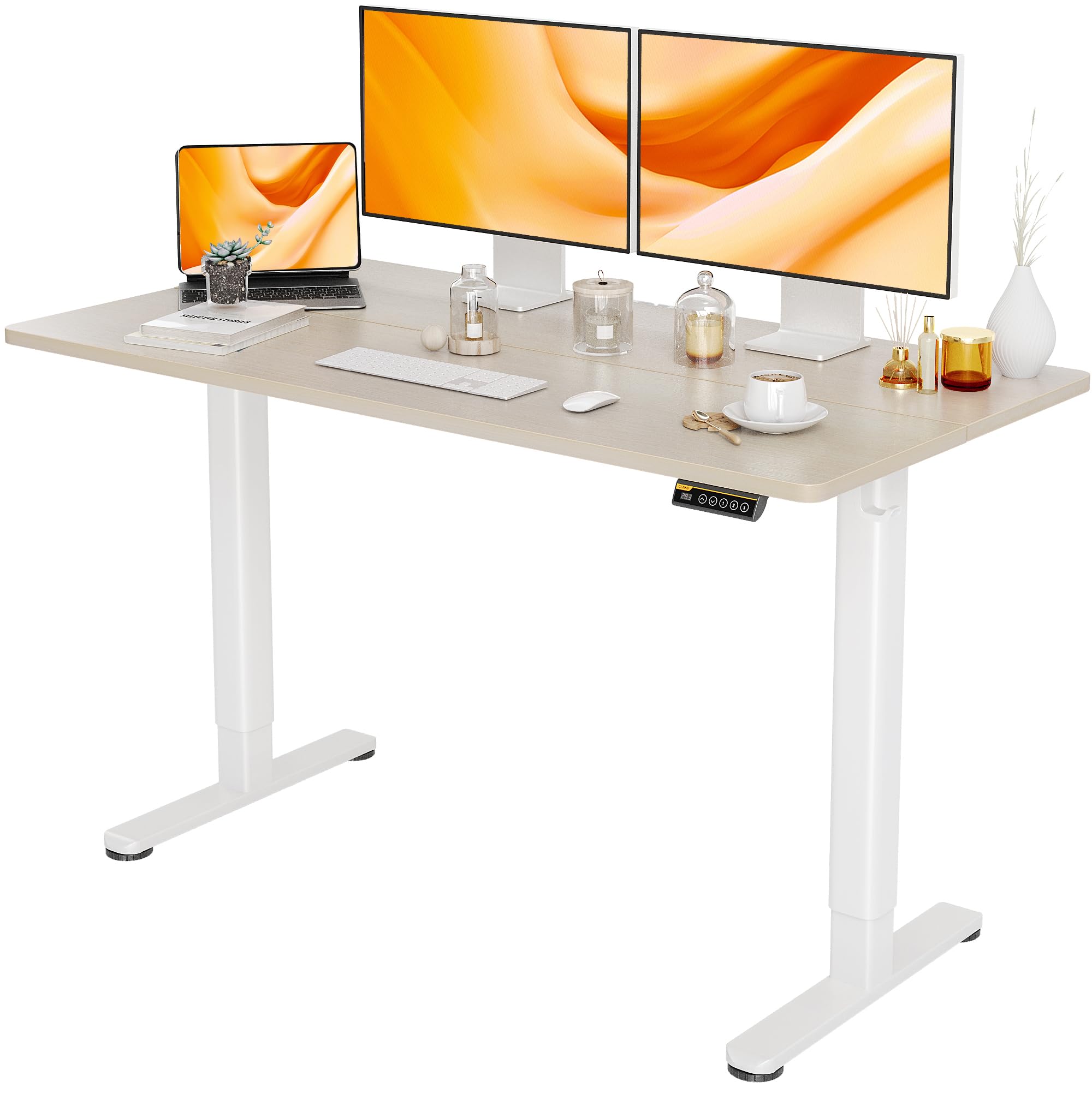 Claiks Electric Standing Desk with Adjustable Height