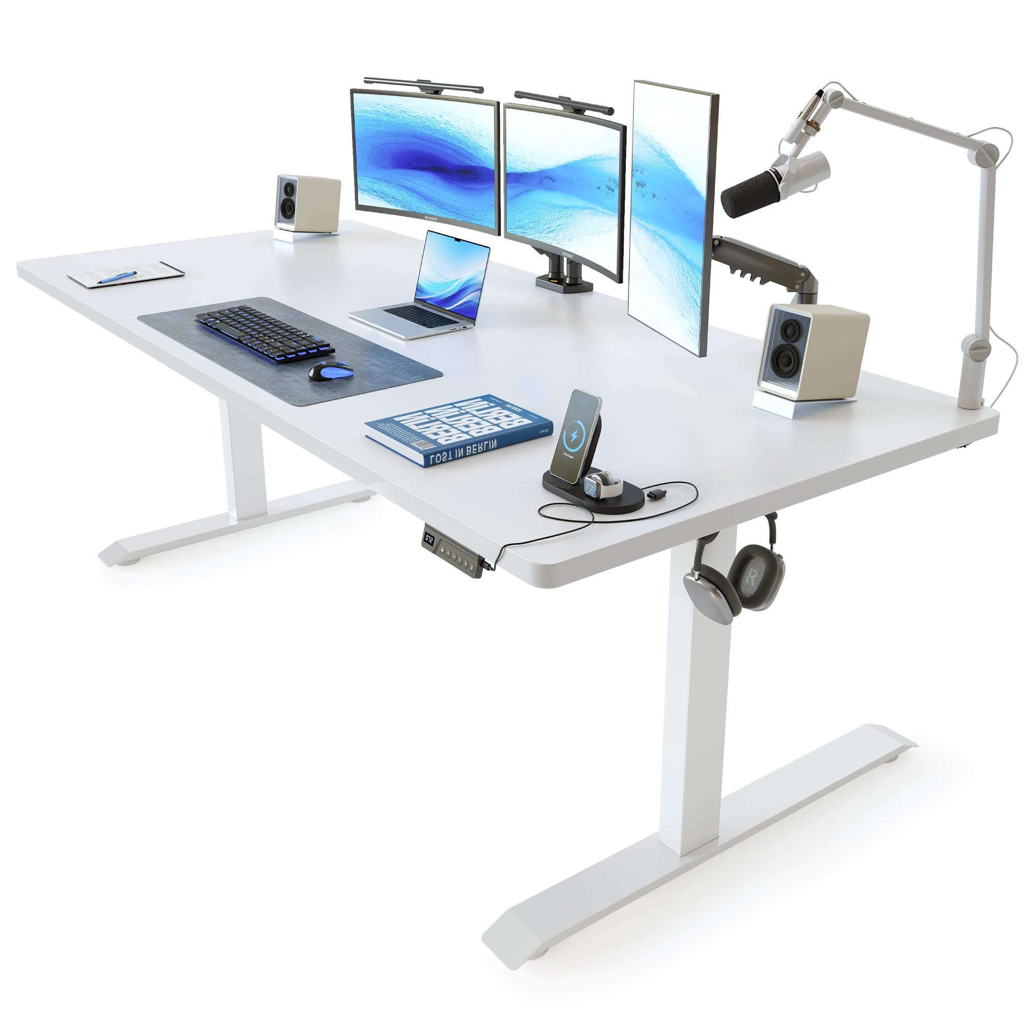 FEZIBO Electric Standing Desk with Adjustable Height