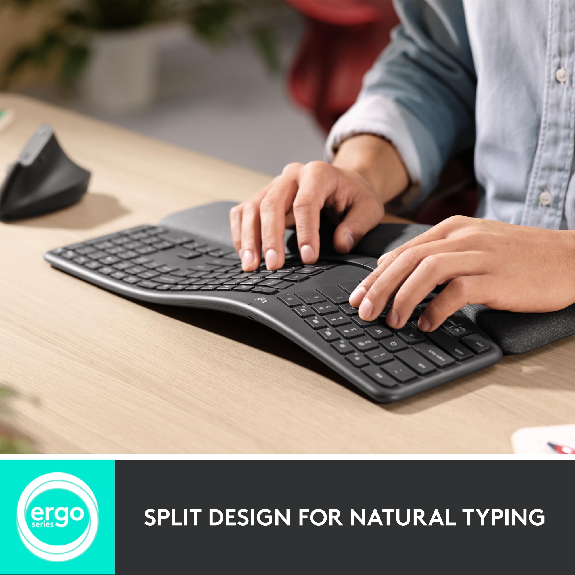 Logitech ERGO Wireless Ergonomic Keyboard