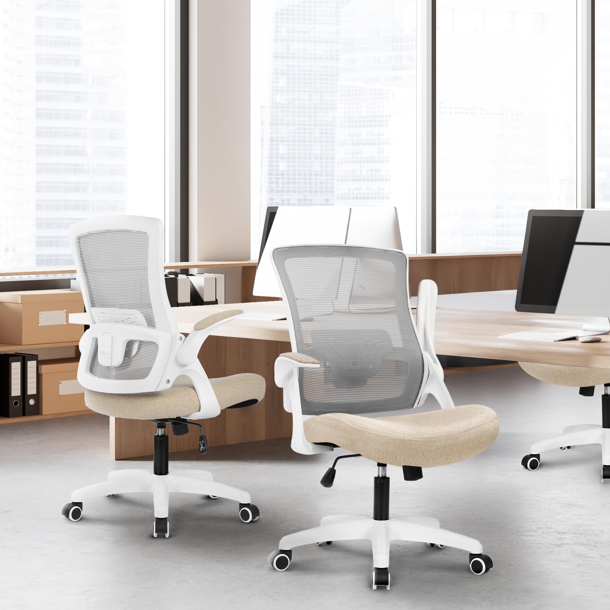 NEO CHAIR Office Desk Chair High Back Mesh Chair Adjustable Lumbar