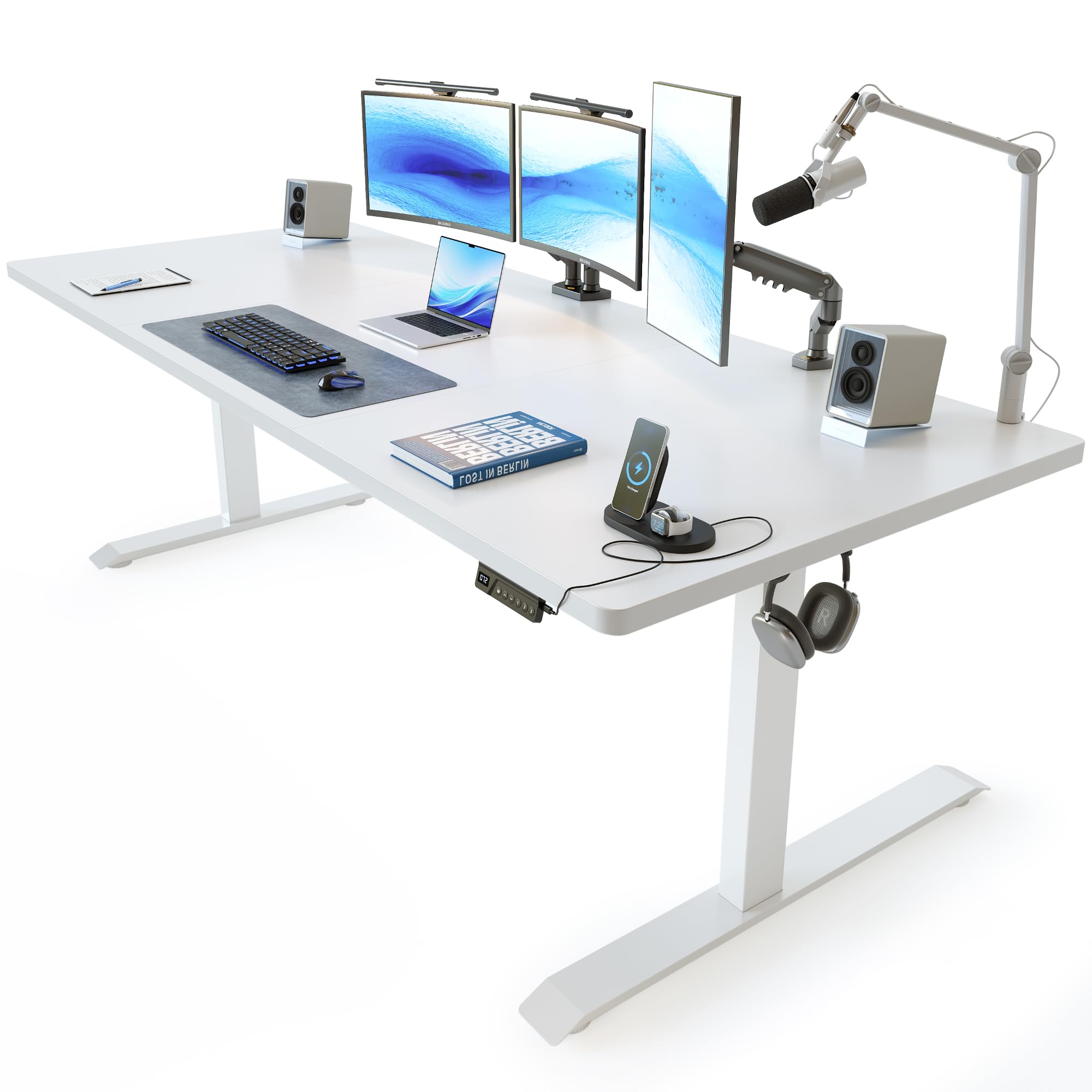FEZIBO Electric Standing Desk with Adjustable Height
