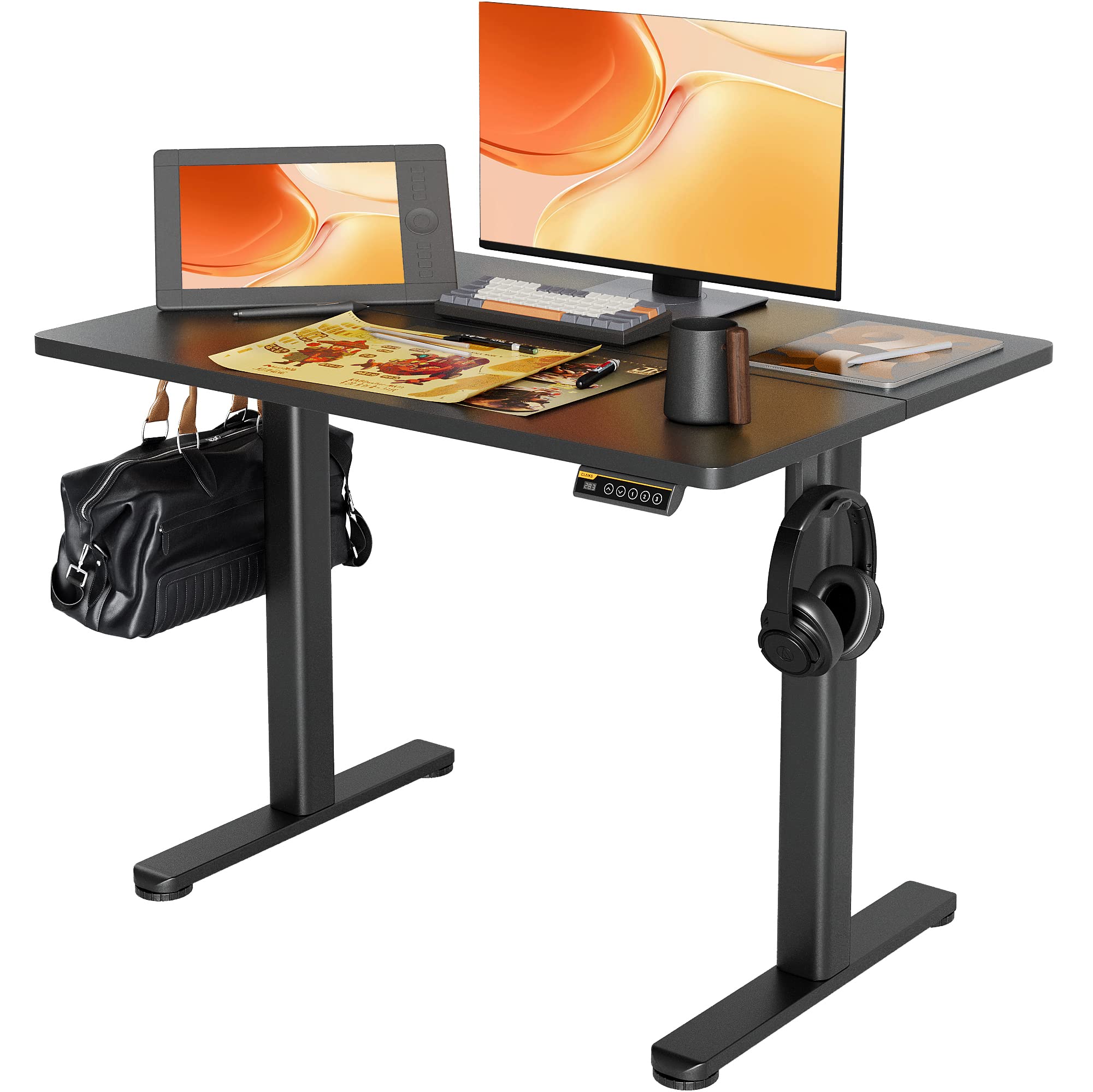 Claiks Electric Standing Desk with Adjustable Height
