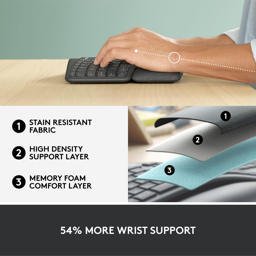 Logitech ERGO Wireless Ergonomic Keyboard