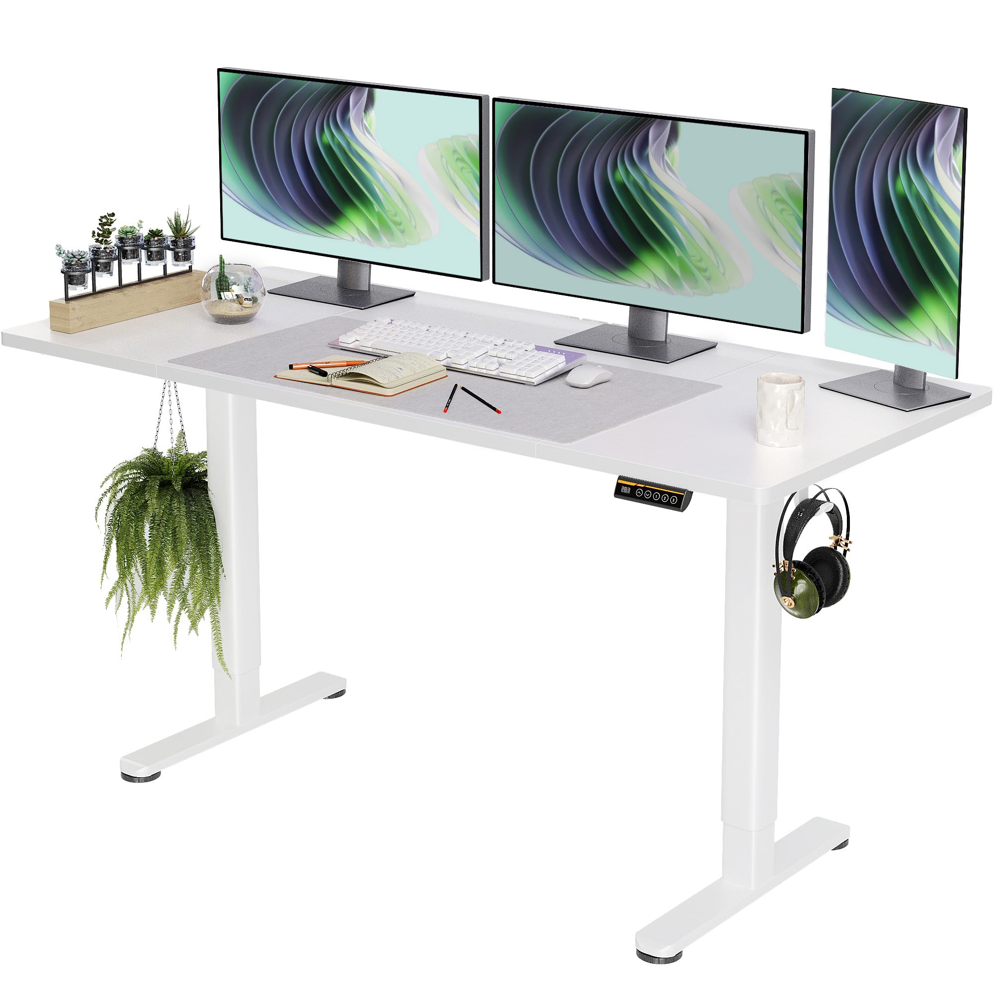 Claiks Electric Standing Desk with Adjustable Height
