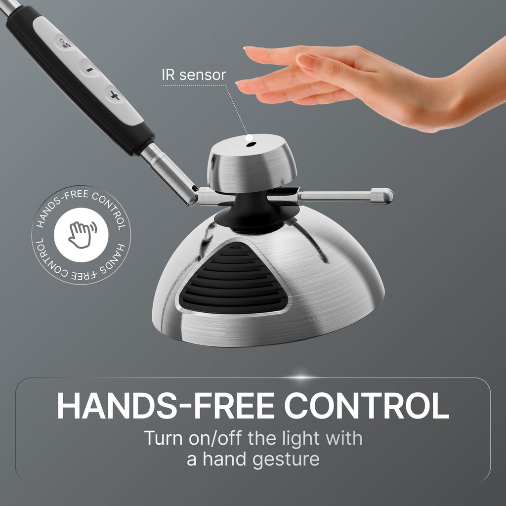 OTUS Tall LED Architect Desk Lamp with Gesture Control