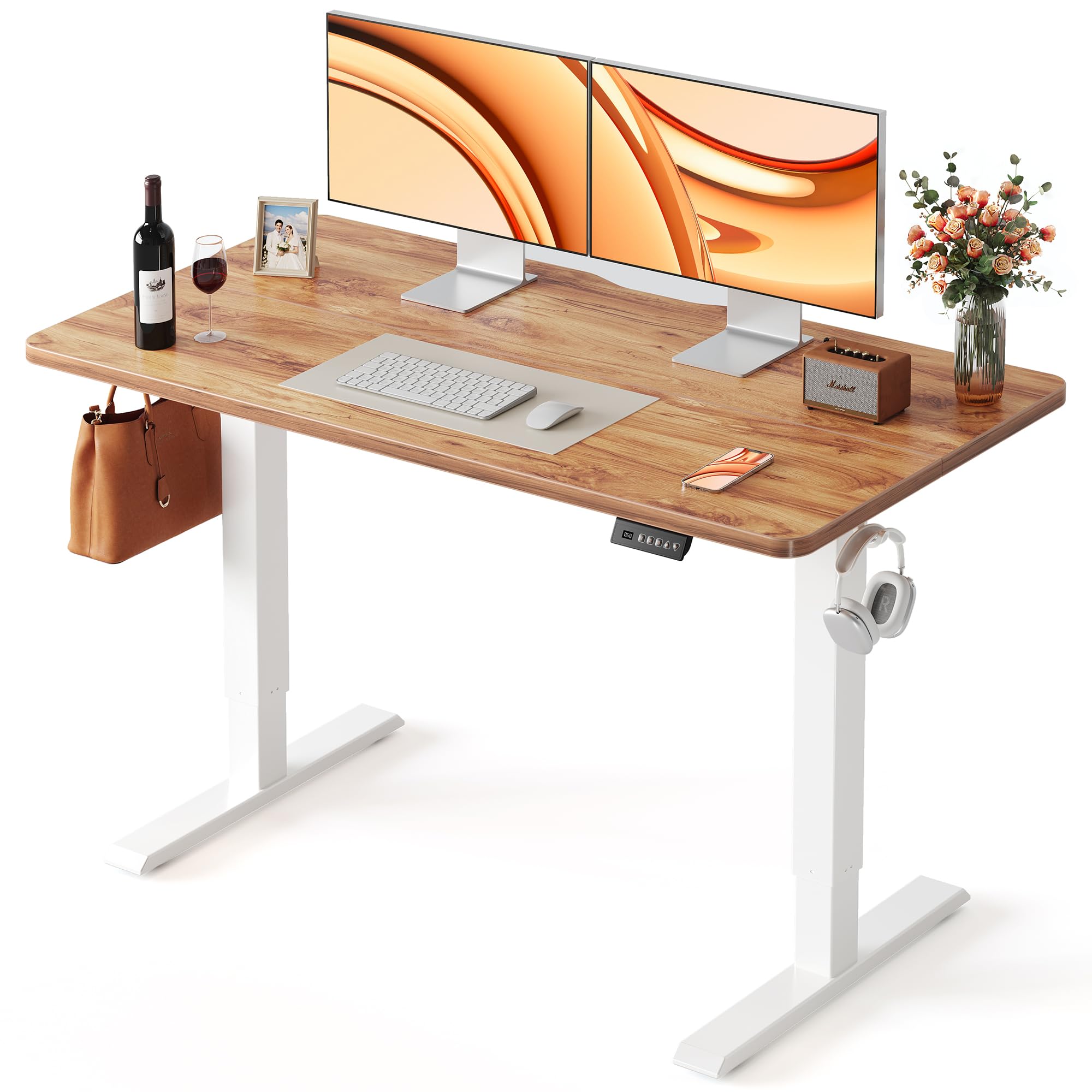 FEZIBO Electric Standing Desk with Adjustable Height