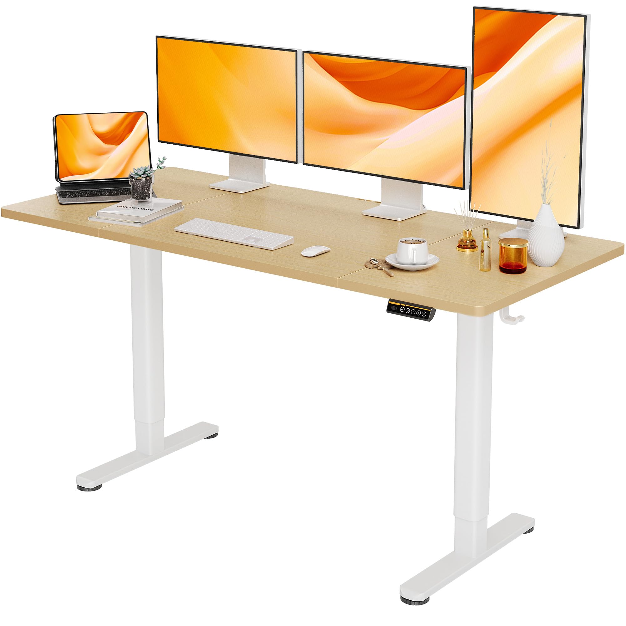 Claiks Electric Standing Desk with Adjustable Height