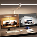 Airlonv 17-Inch LED Clamp Desk Lamp with Stepless Dimming