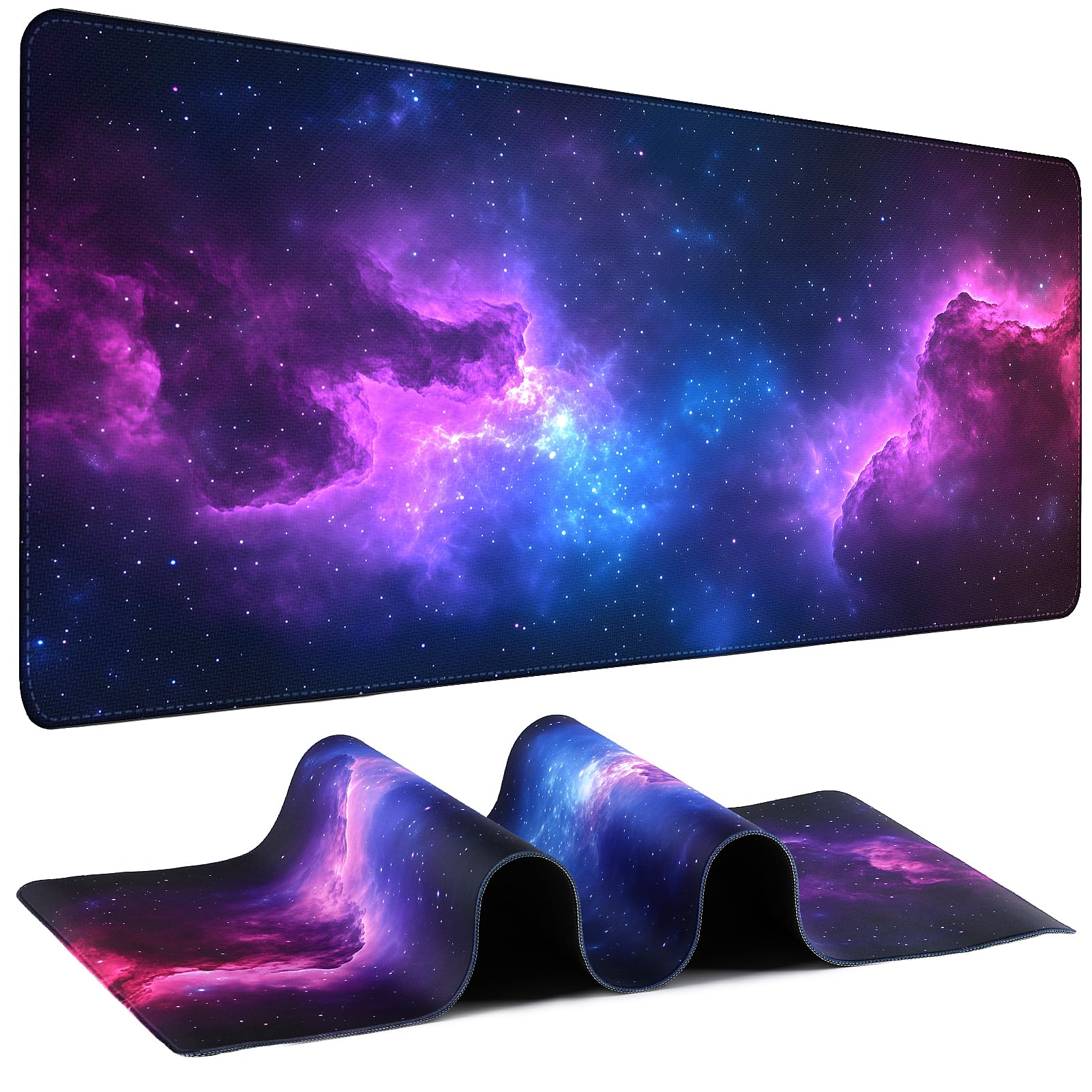 31.5-Inch Extended Gaming Mouse Pad with Non-Slip Base
