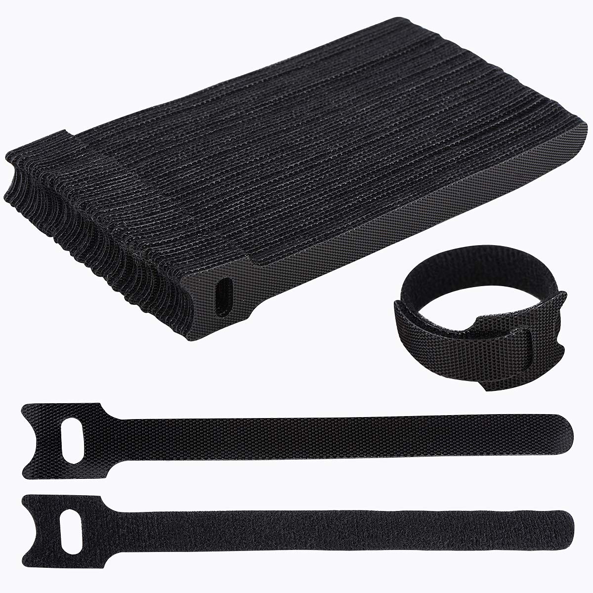 Nettbe Adjustable Cable Ties for Cord & Wire Management