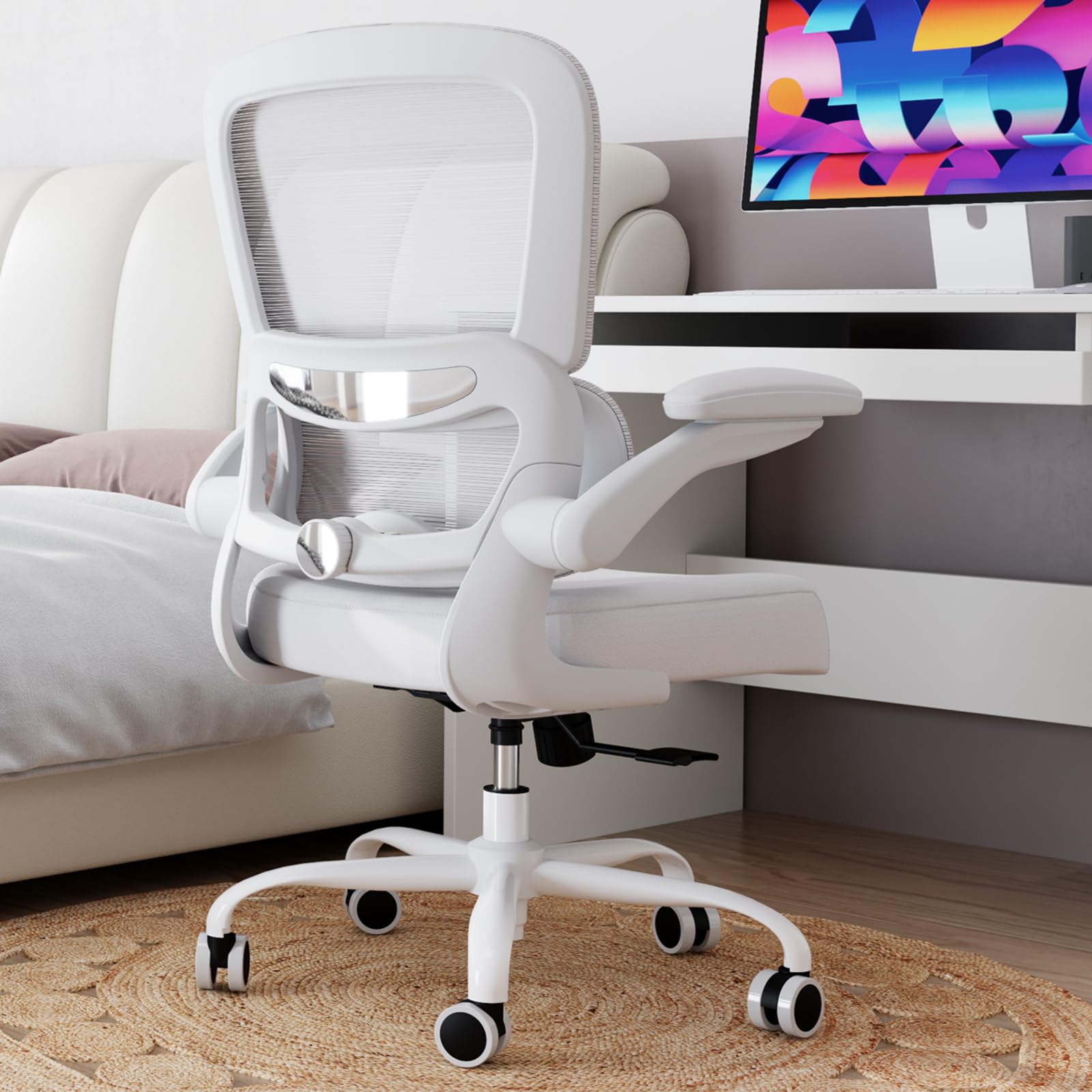 TRALT Ergonomic Mesh Office Chair with Lumbar Support