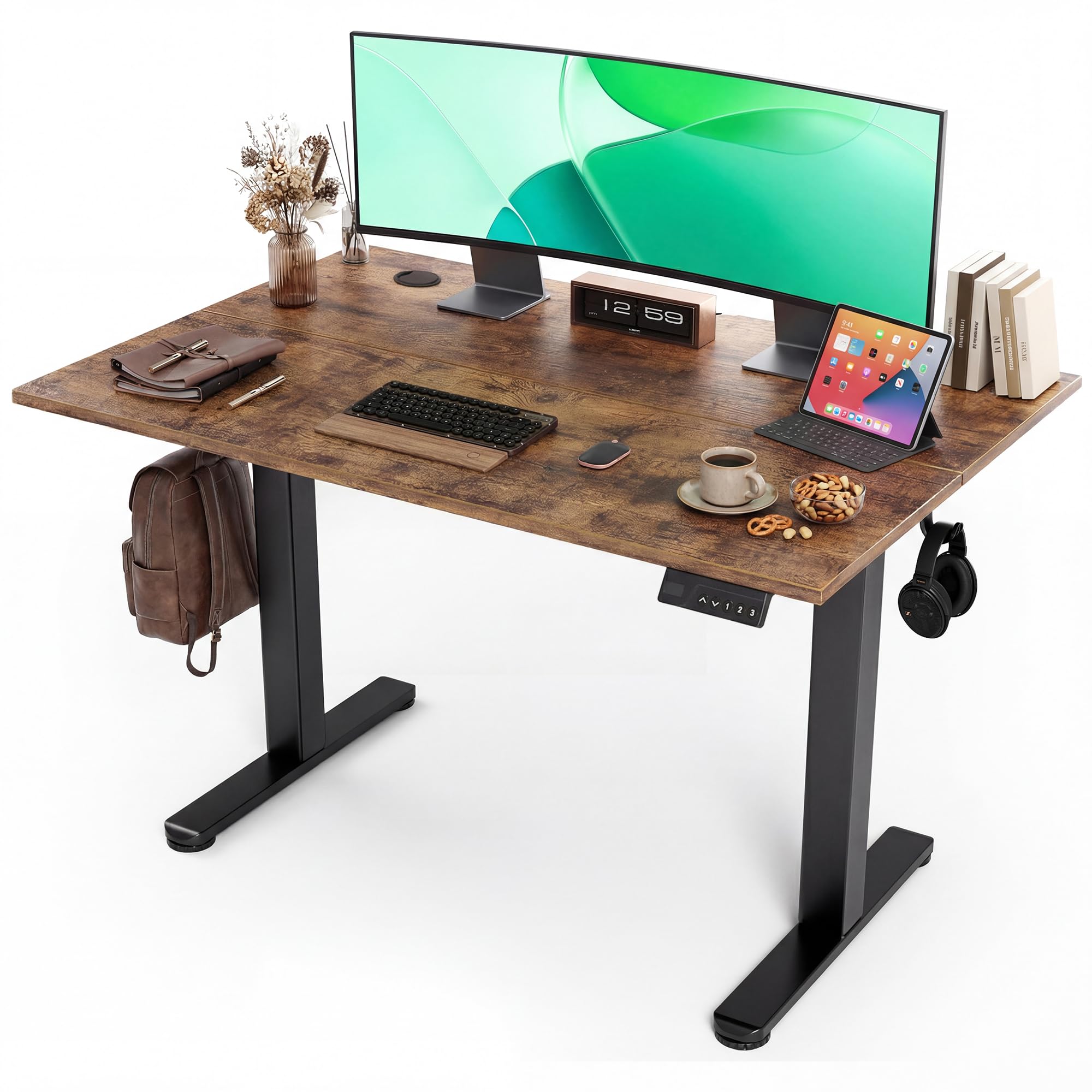 Claiks Electric Standing Desk with Adjustable Height