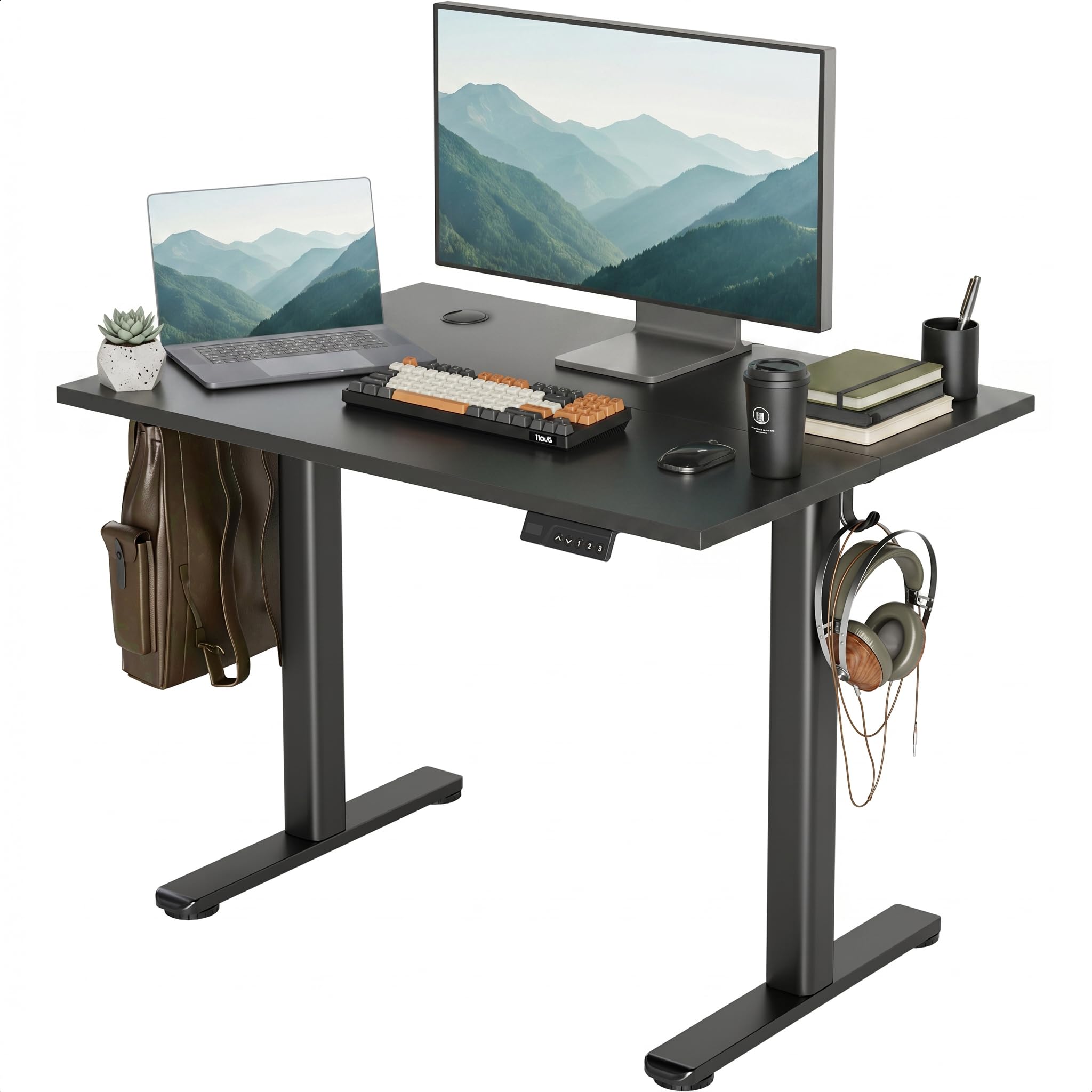 Claiks Electric Standing Desk with Adjustable Height