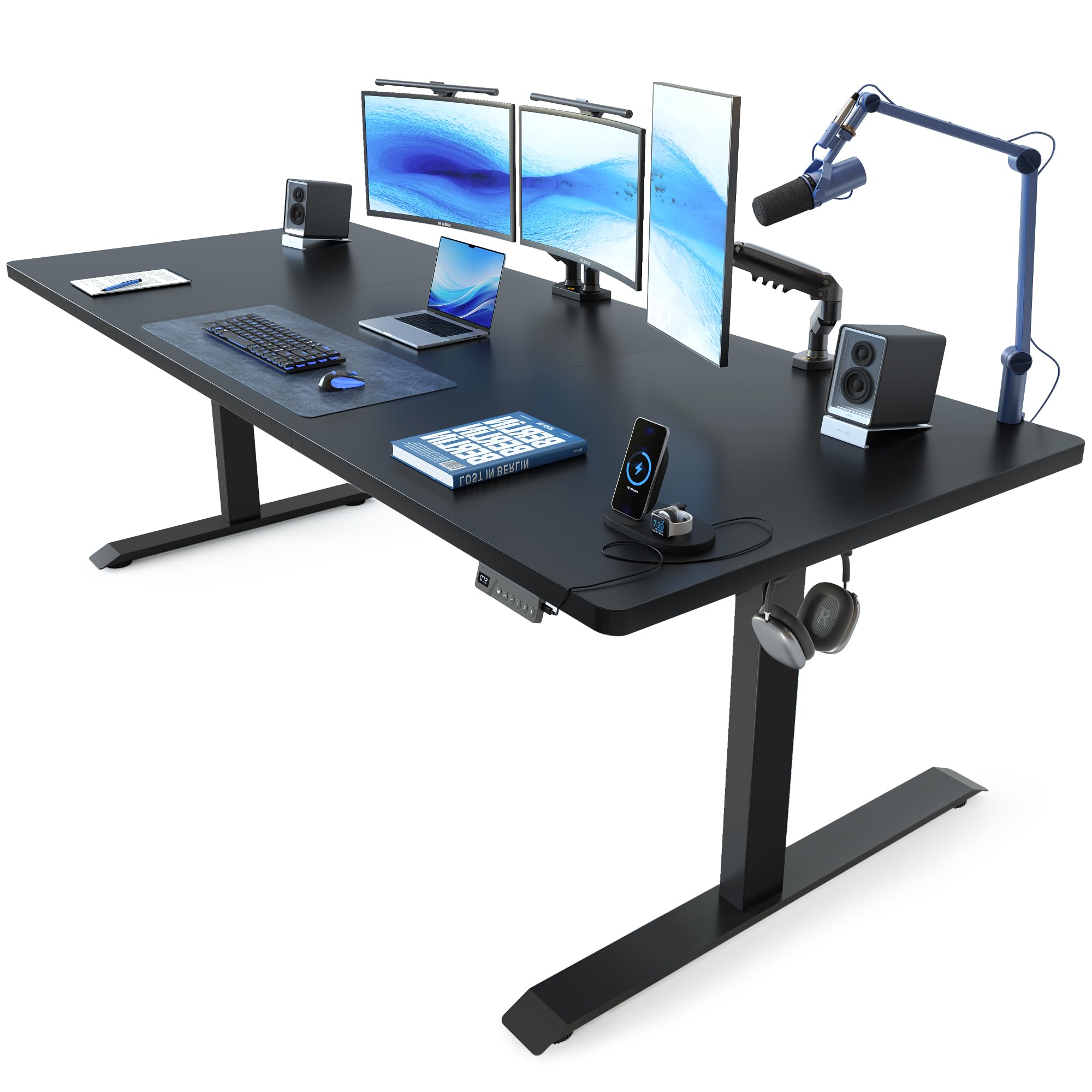 FEZIBO Electric Standing Desk with Adjustable Height