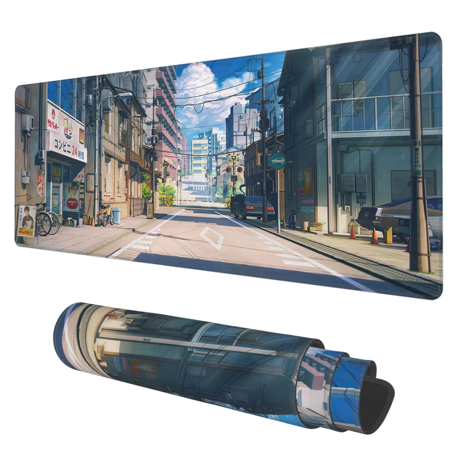 Large Extended Gaming Mouse Pad with Non-Slip Base