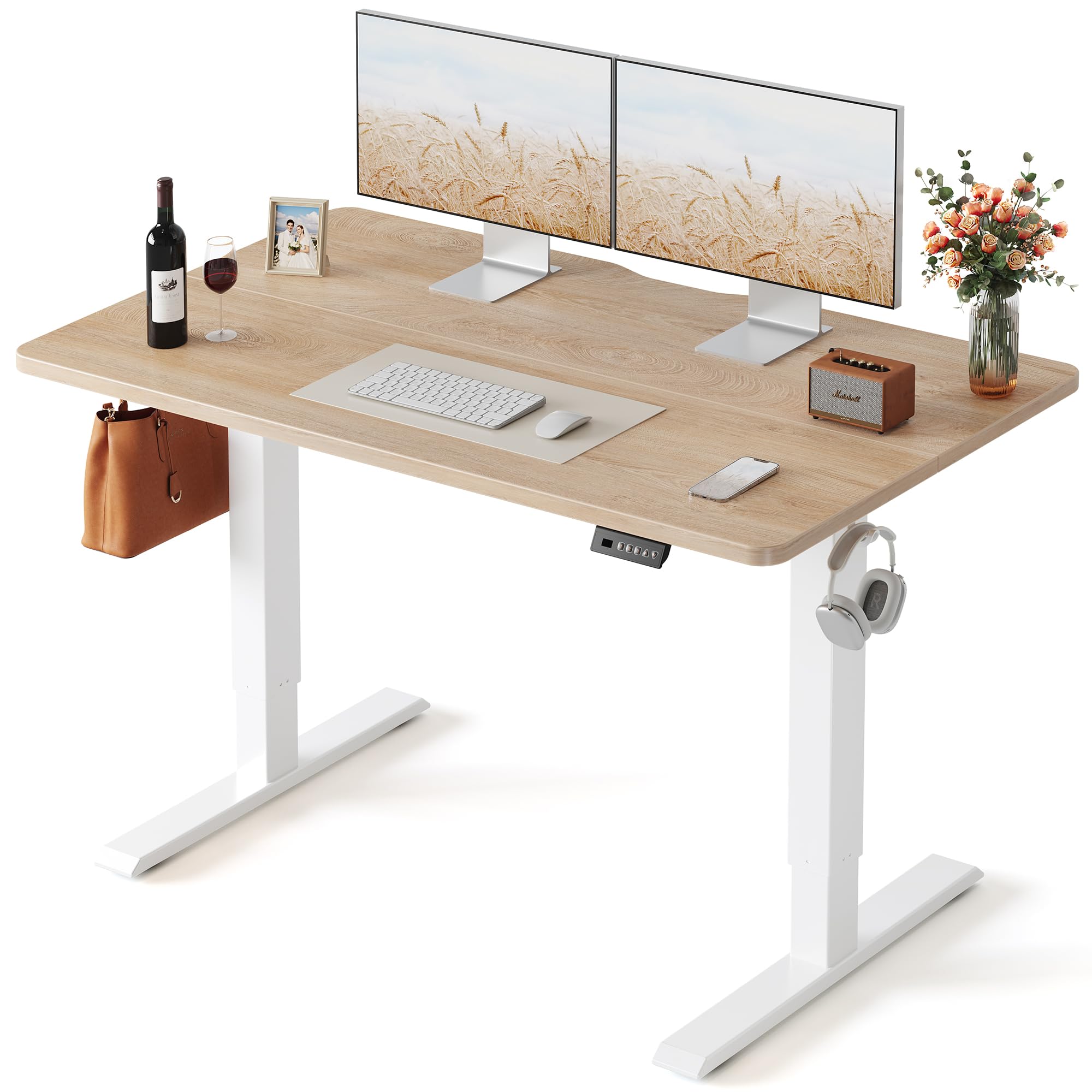 FEZIBO Electric Standing Desk with Adjustable Height