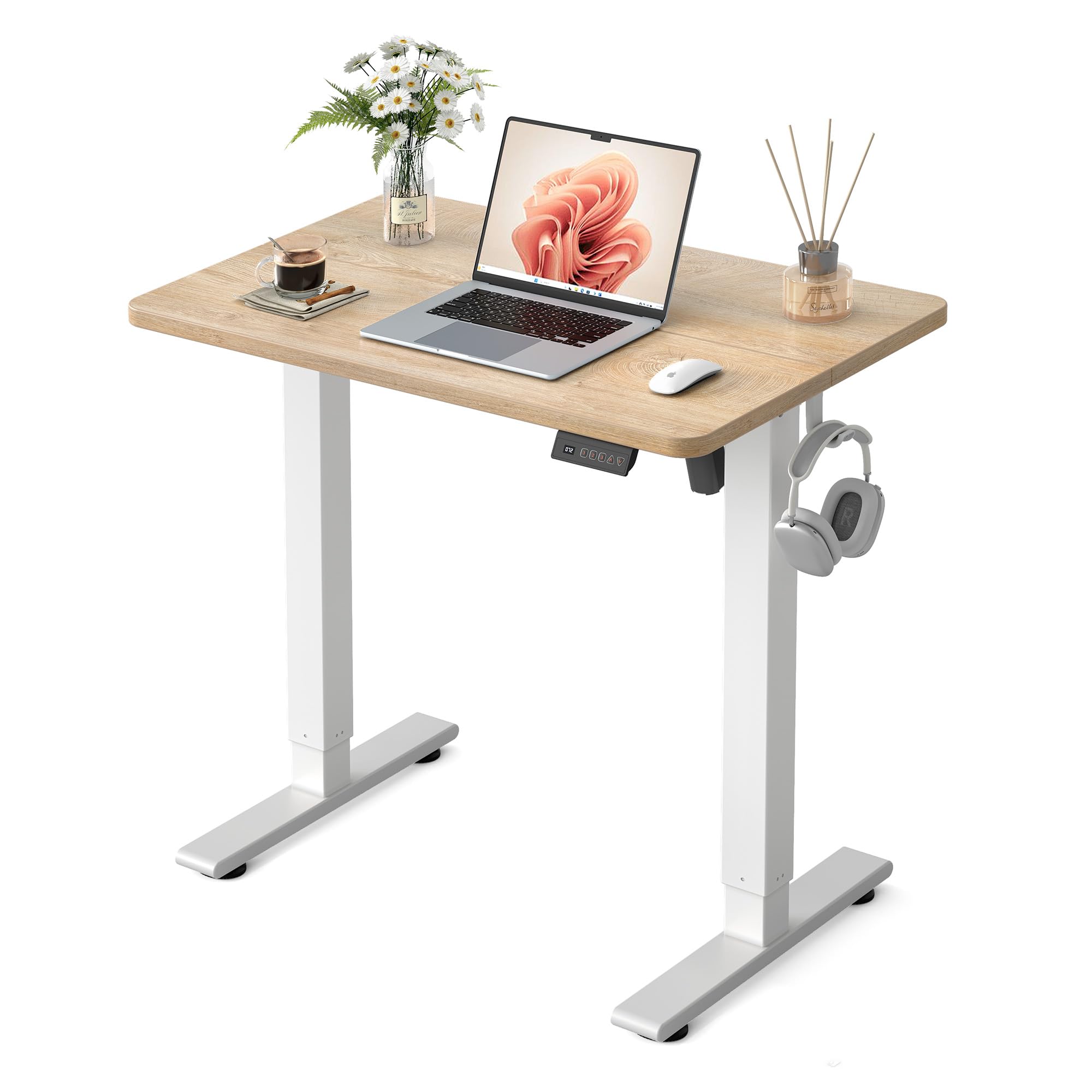 FEZIBO Electric Standing Desk with Adjustable Height