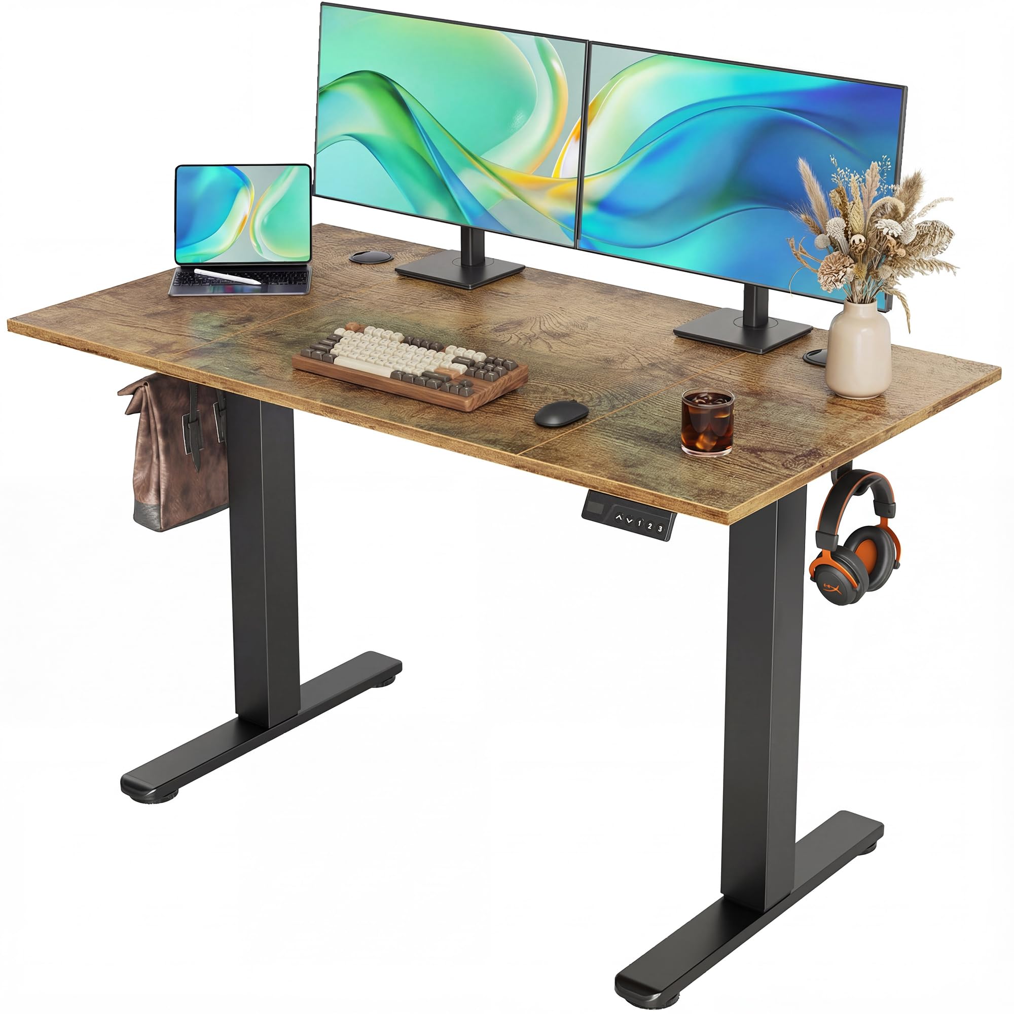 Claiks Electric Standing Desk with Adjustable Height