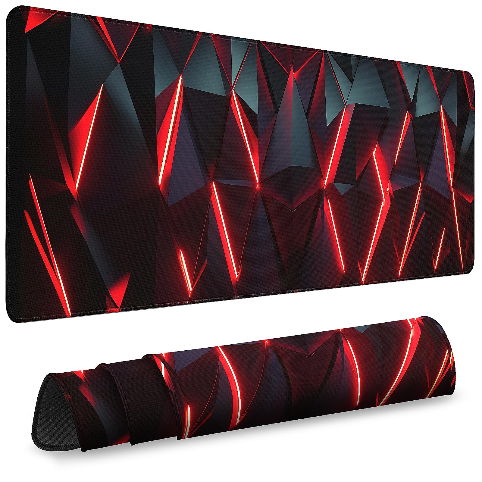 31.5-Inch Extended Gaming Mouse Pad with Non-Slip Base