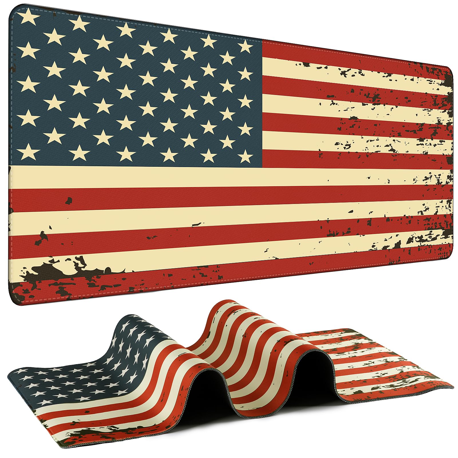 31.5-Inch Extended Gaming Mouse Pad with Non-Slip Base