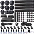 N NOROCME 192-Piece Cable Management Kit with Wire Sleeves
