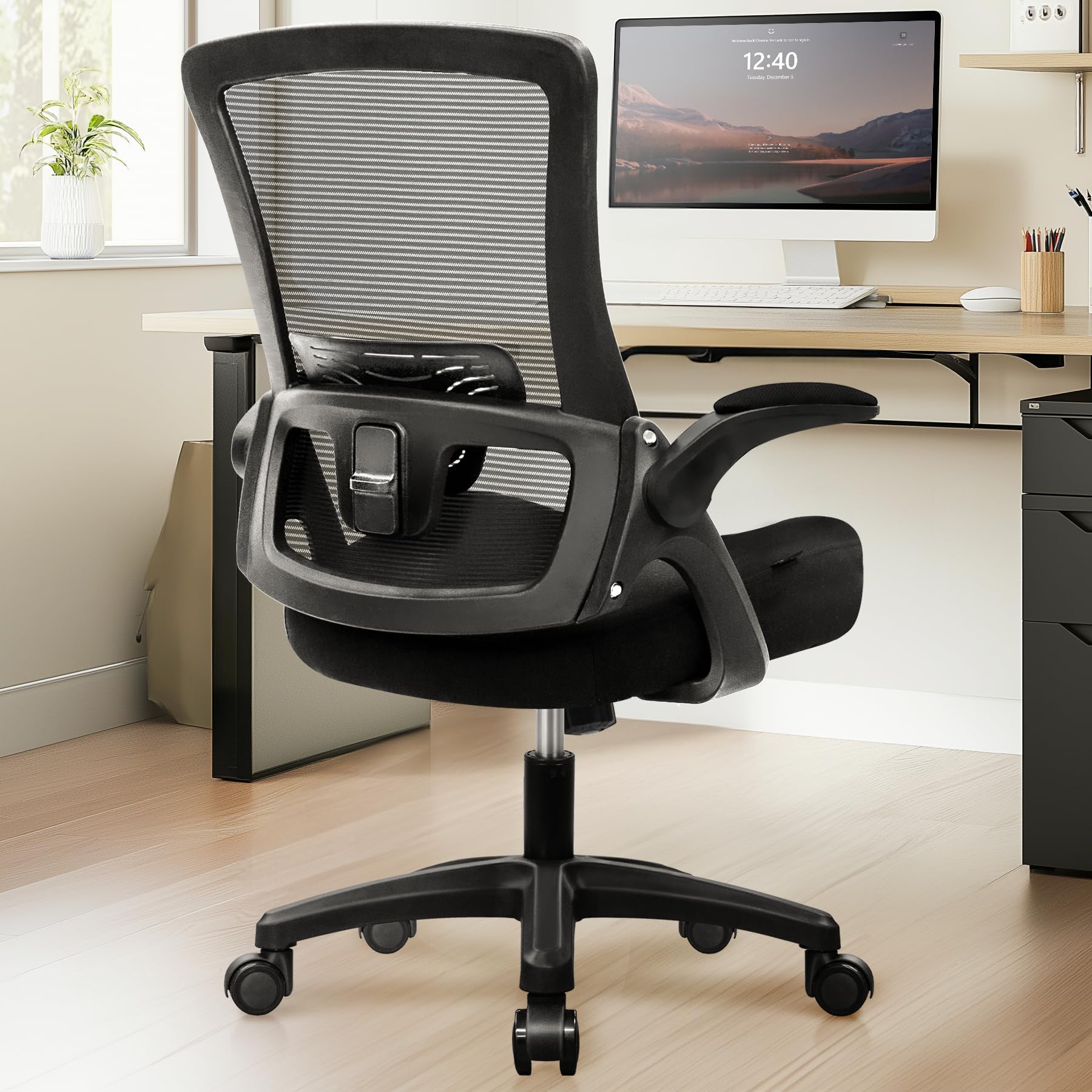 NEO CHAIR Office Desk Chair High Back Mesh Chair Adjustable Lumbar
