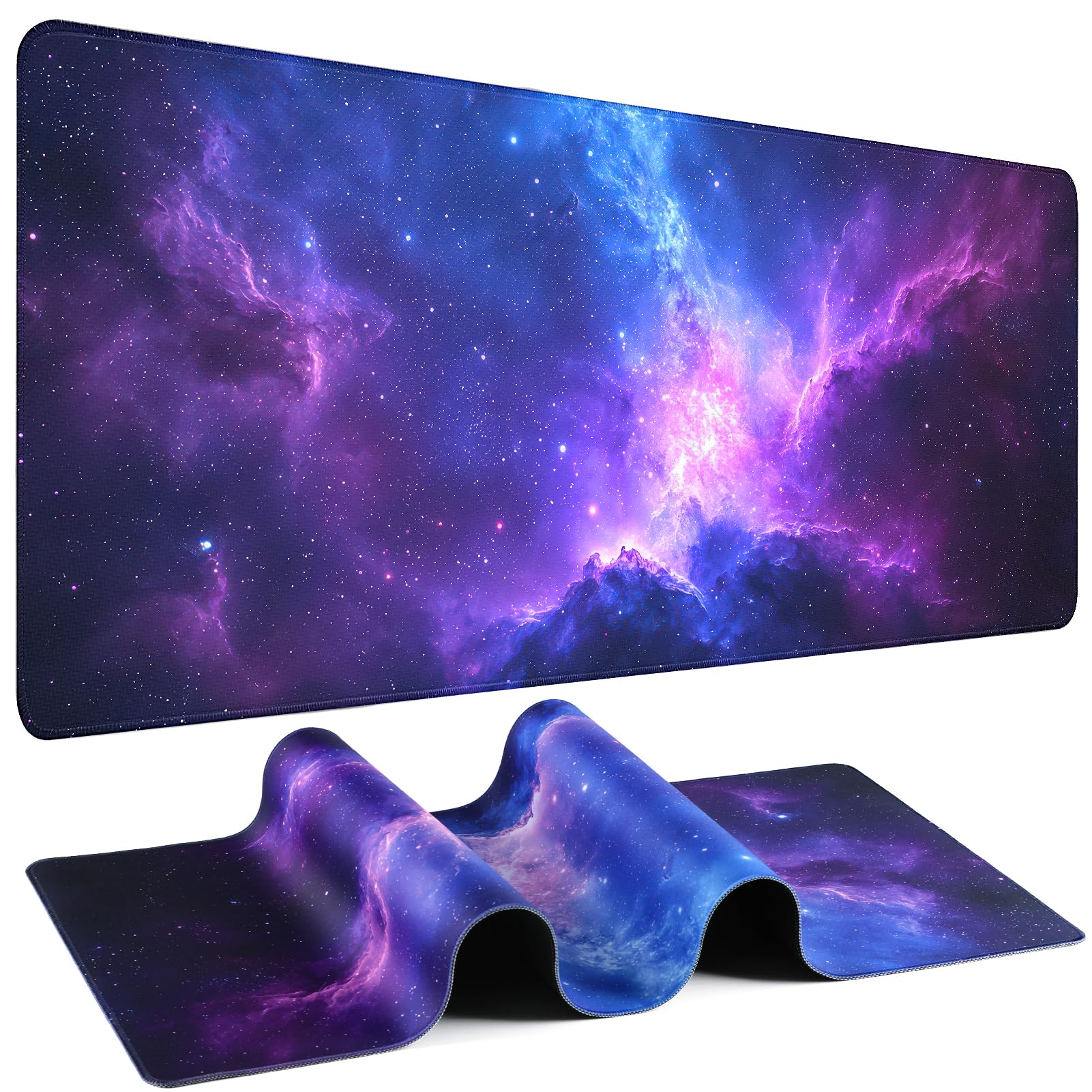 31.5-Inch Extended Gaming Mouse Pad with Non-Slip Base