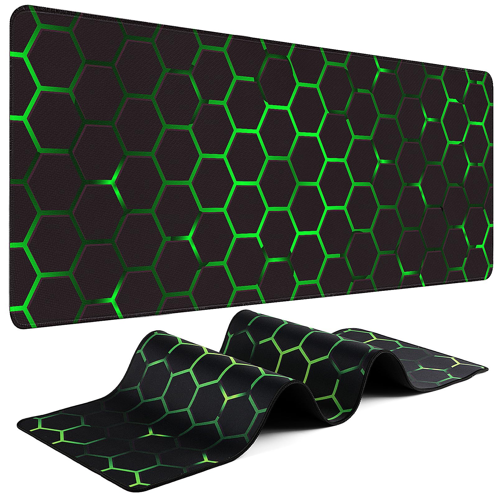 31.5-Inch Extended Gaming Mouse Pad with Non-Slip Base