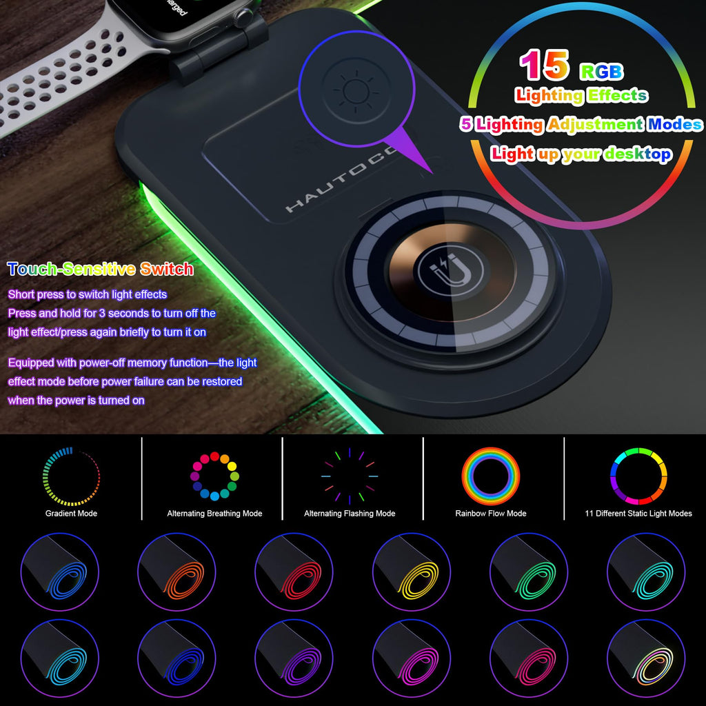 HAUTOCO 31.5-Inch Extended Gaming Mouse Pad Desk Mat