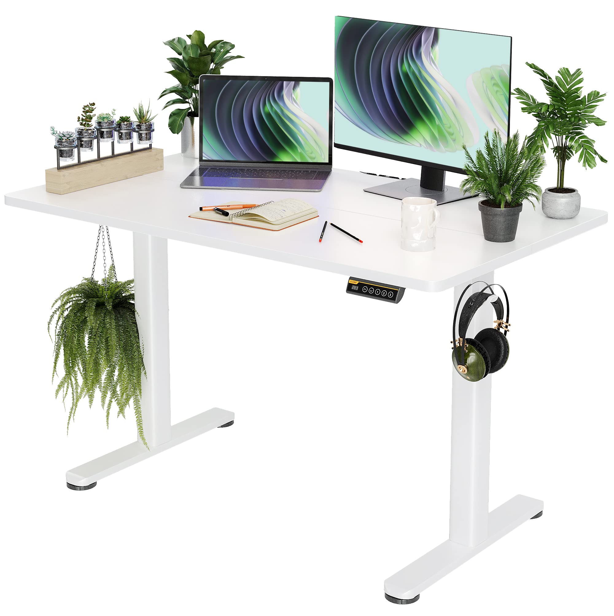 Claiks Electric Standing Desk with Adjustable Height