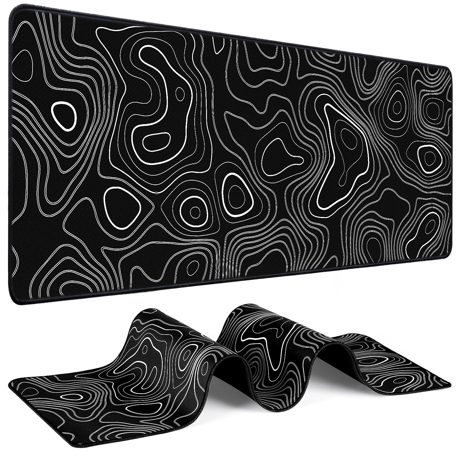31.5-Inch Extended Gaming Mouse Pad with Non-Slip Base