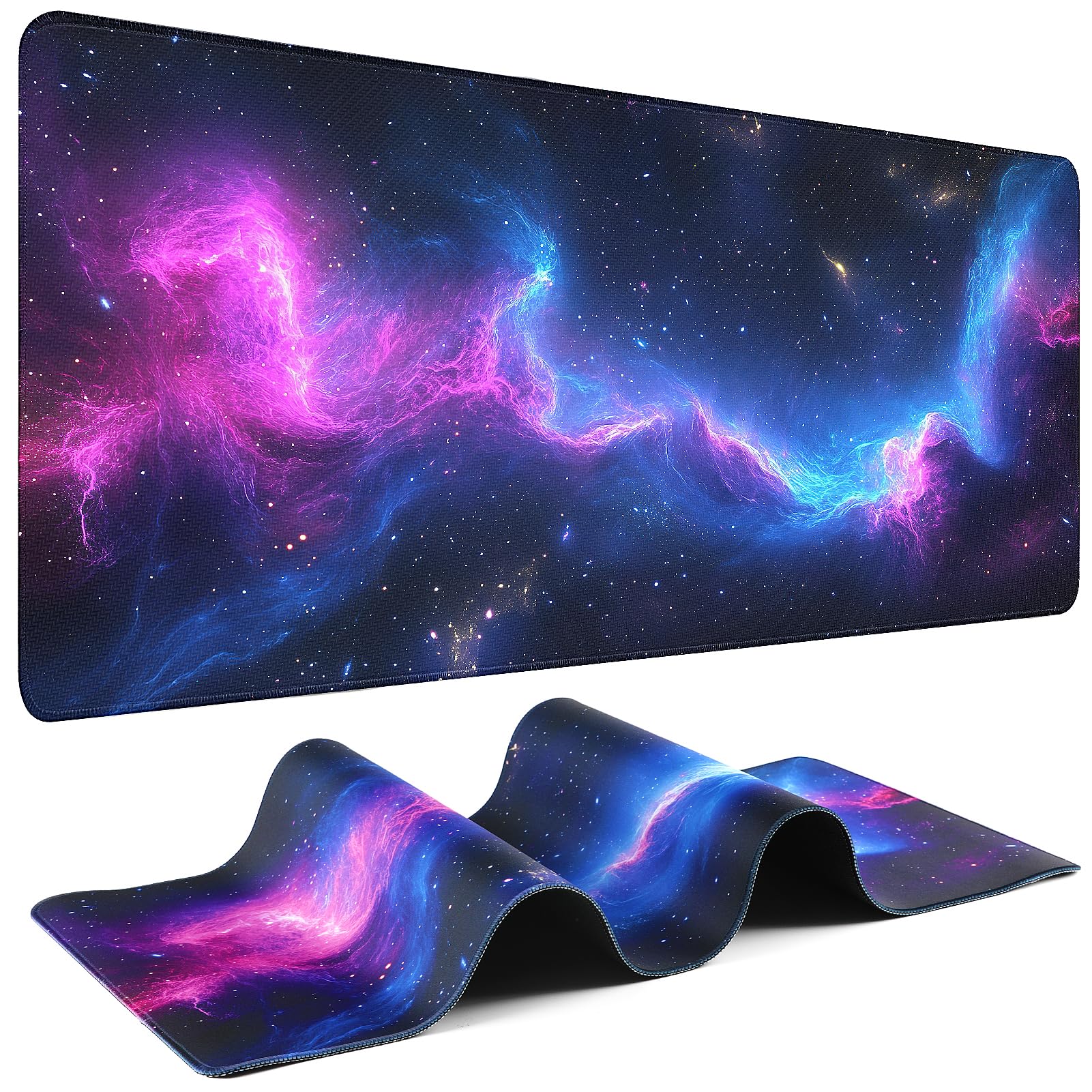 31.5-Inch Extended Gaming Mouse Pad with Non-Slip Base