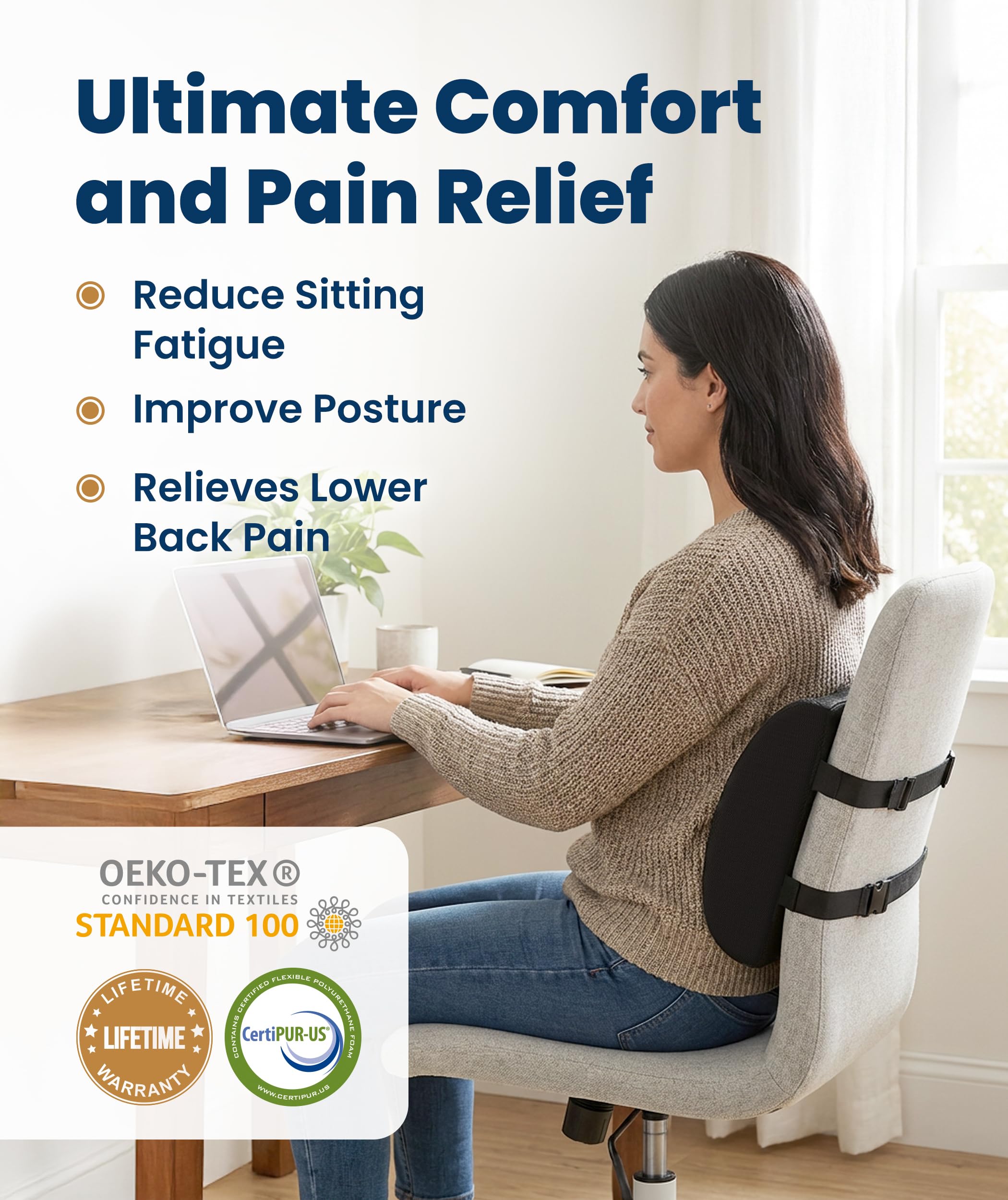 Everlasting Comfort The Original Lumbar Support Pillow